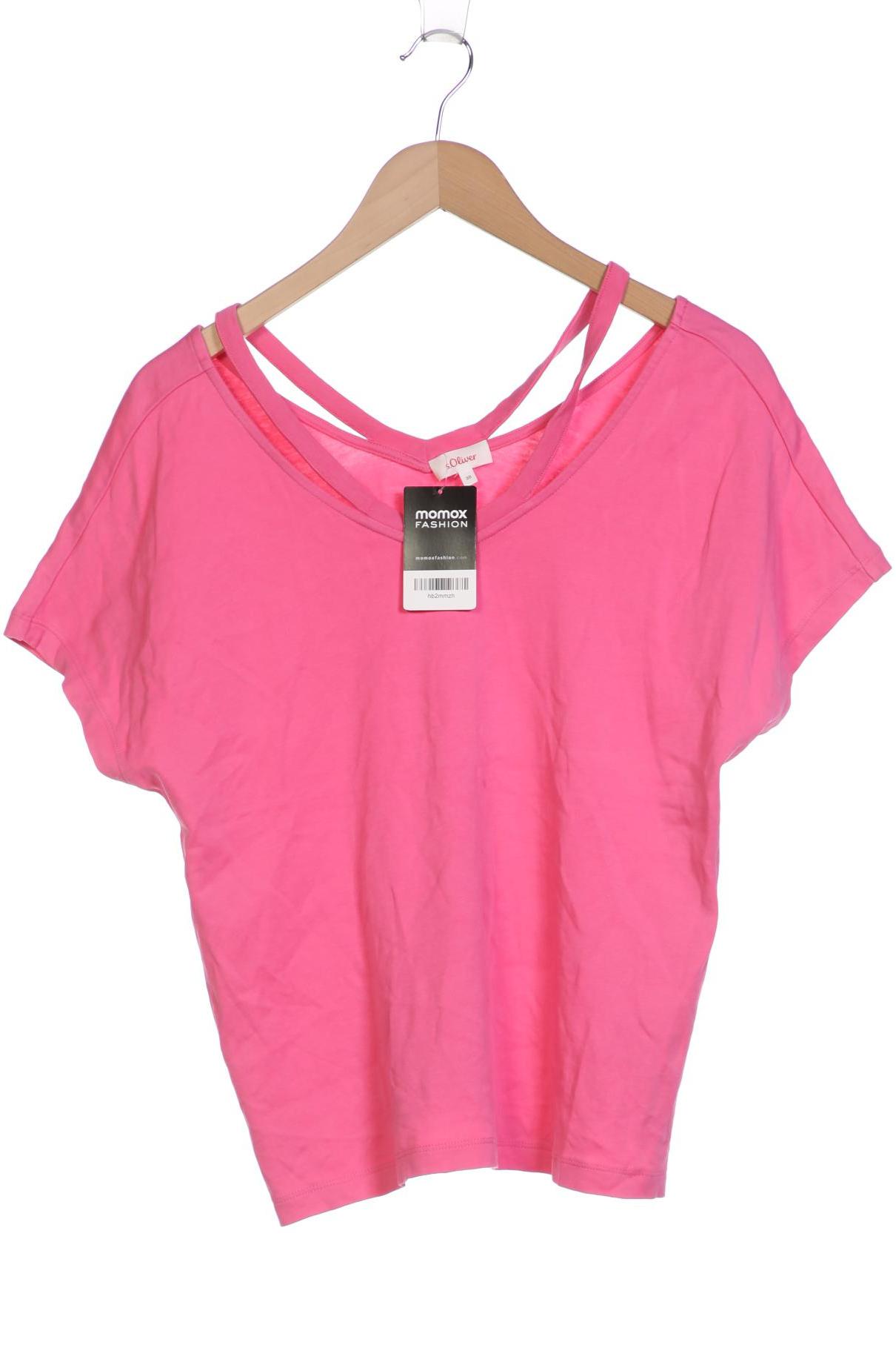

s.Oliver Damen T-Shirt, pink, Gr. 38