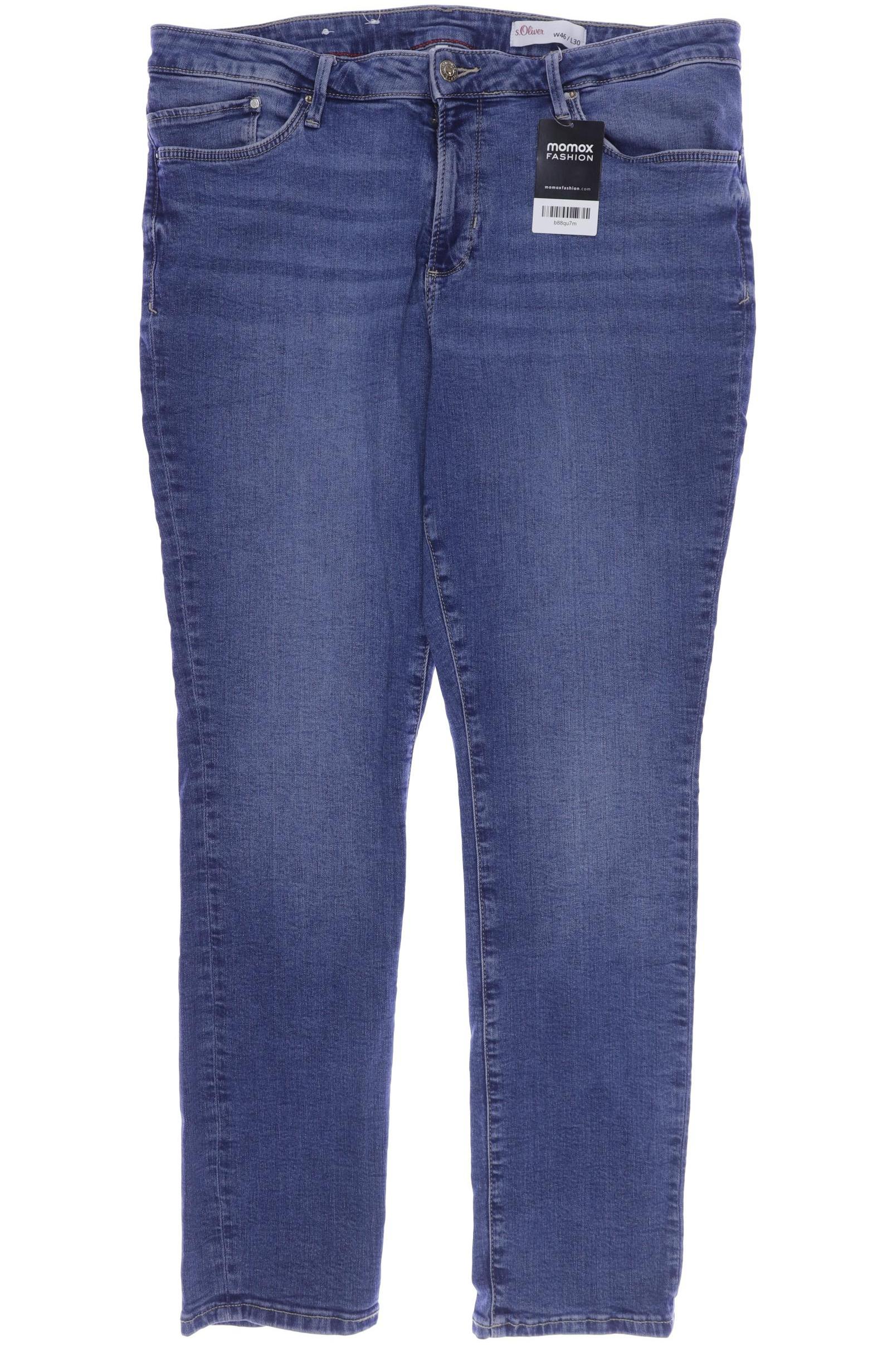

s.Oliver Damen Jeans, blau