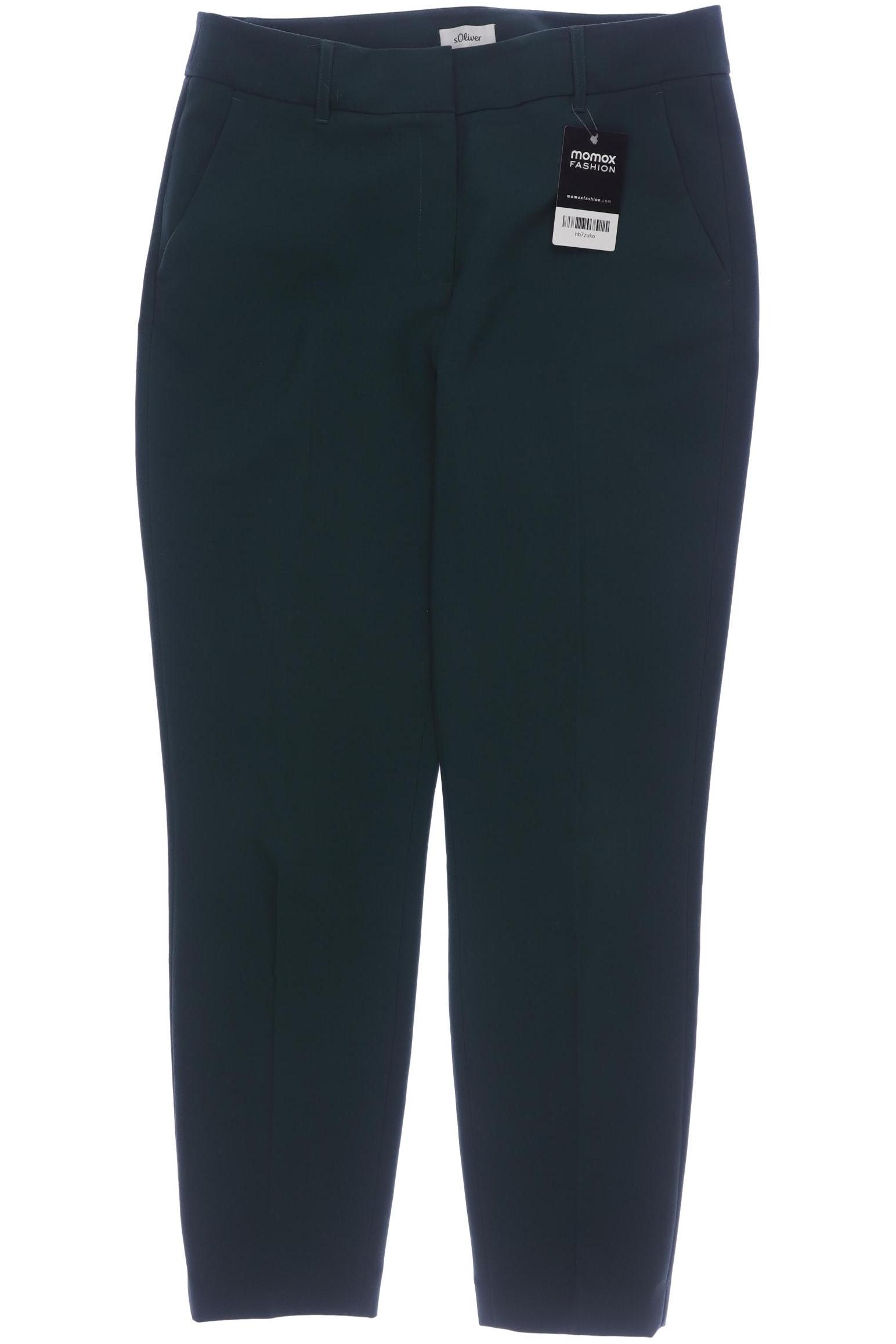 

s.Oliver Damen Stoffhose, grün, Gr. 38