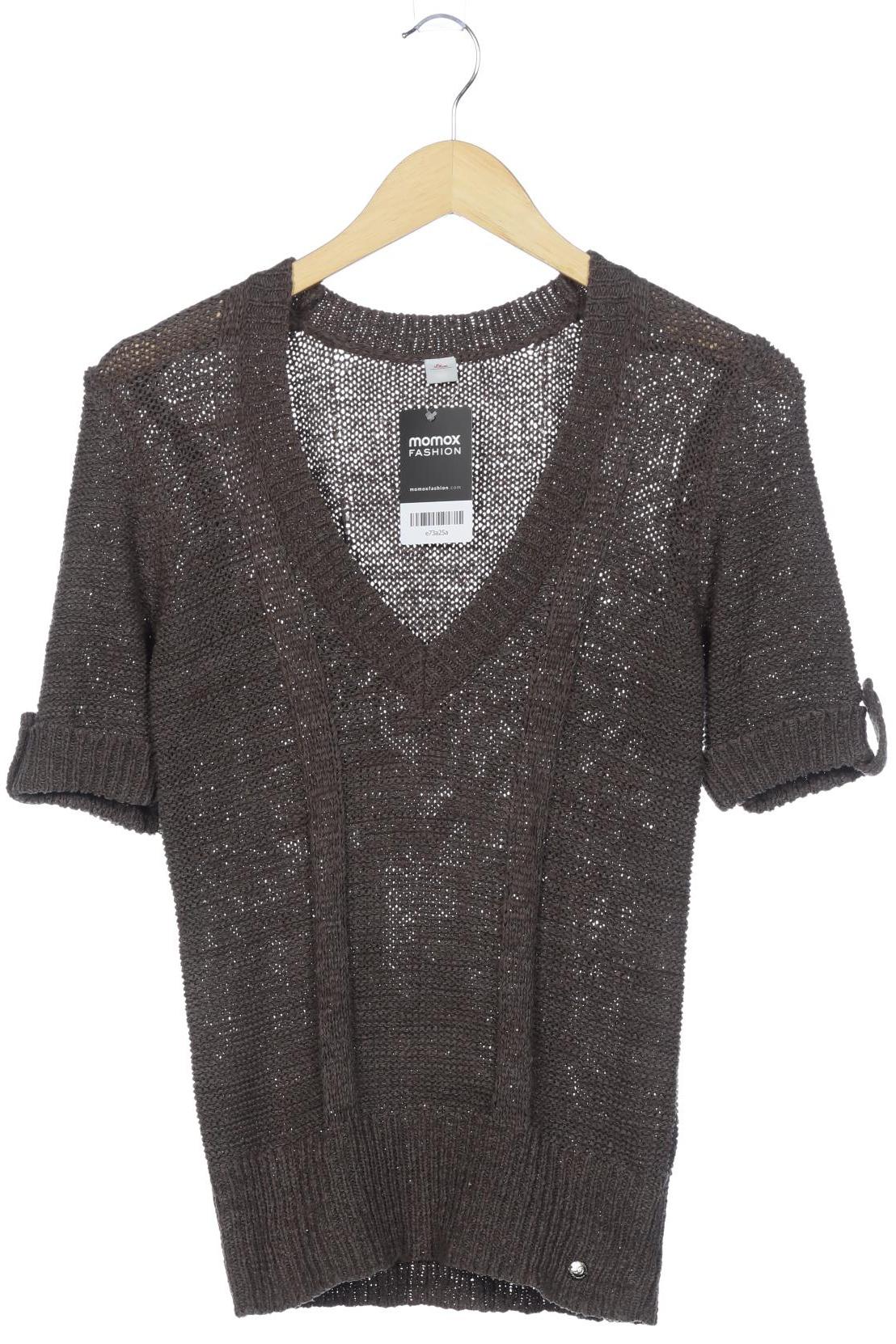 

s.Oliver Damen Pullover, braun, Gr. 36