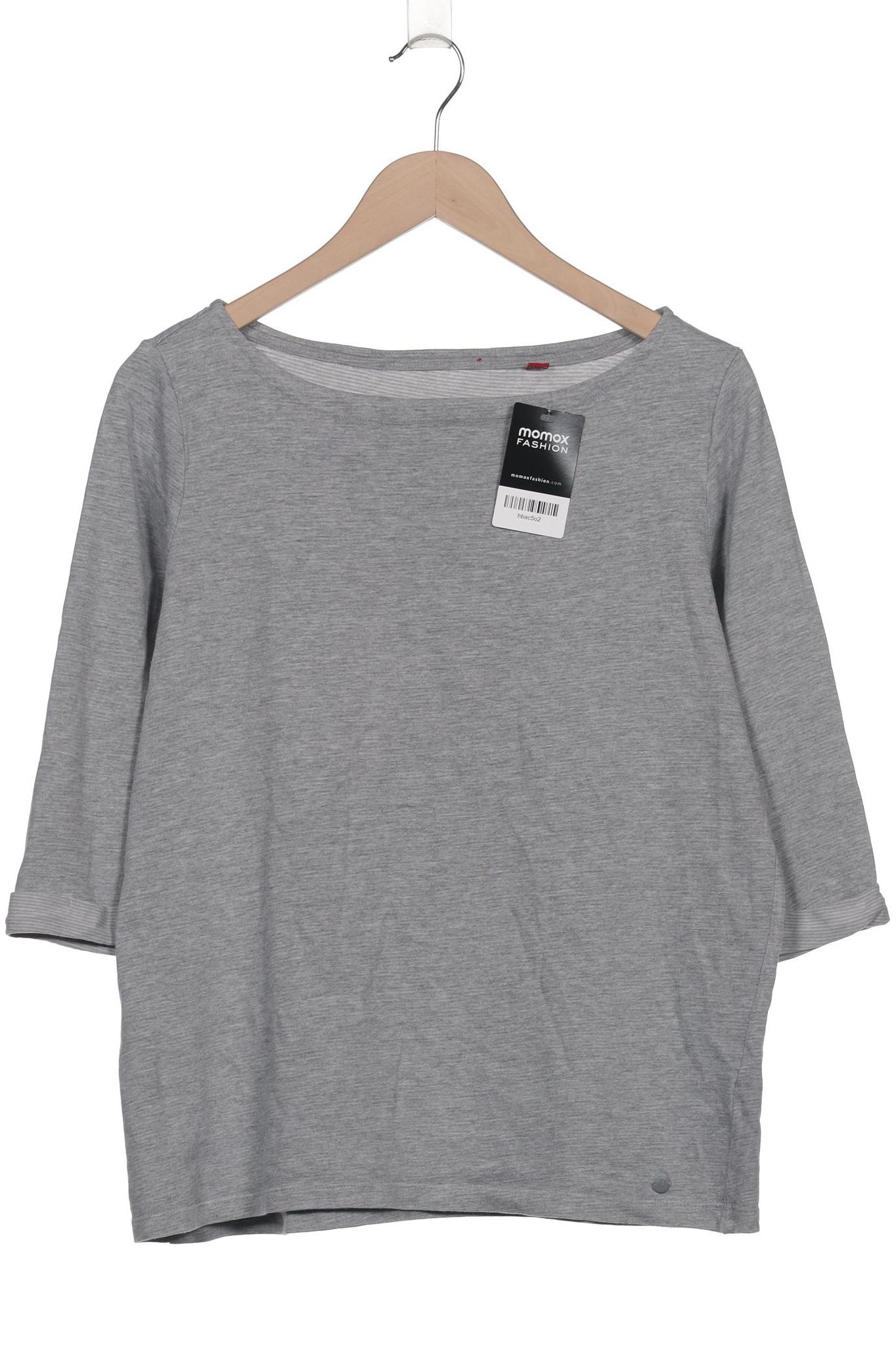 

s.Oliver Damen Langarmshirt, grau, Gr. 42