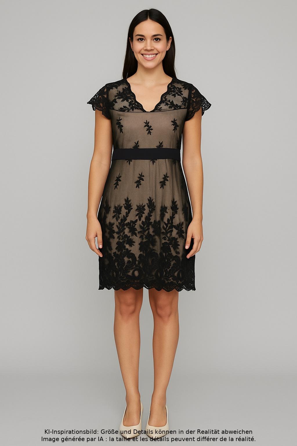 

s.Oliver Damen Kleid, schwarz, Gr. 38