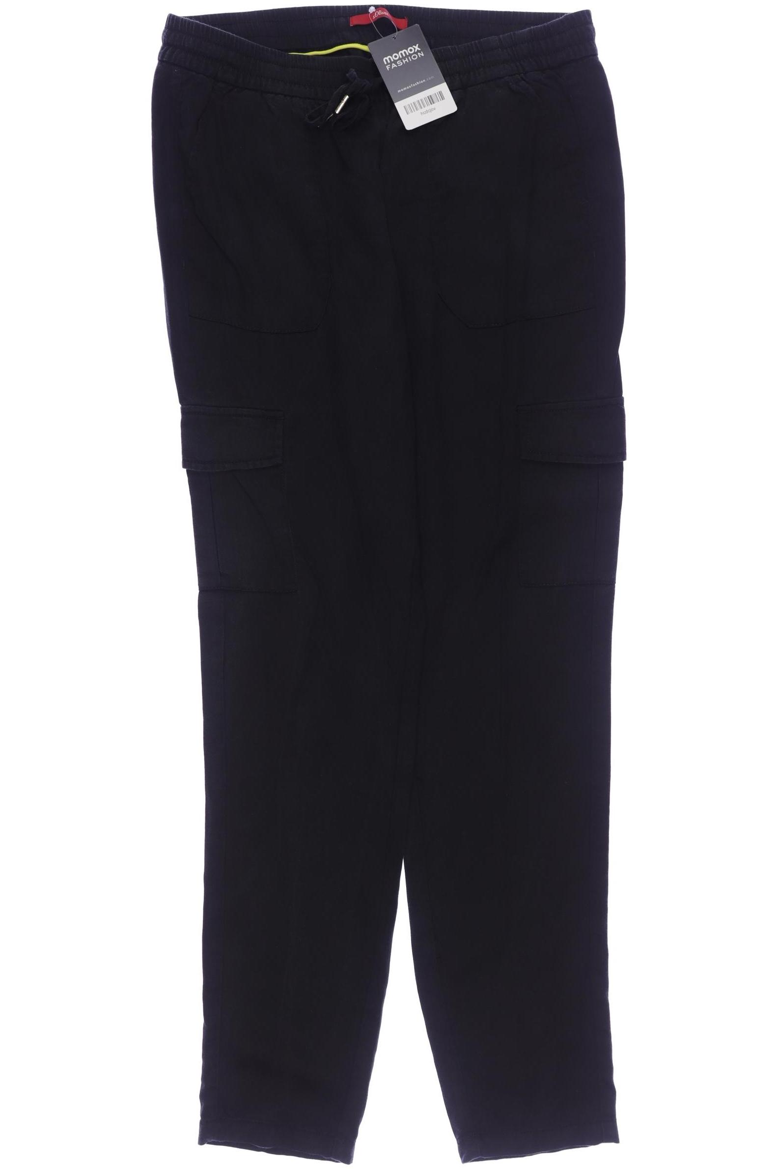 

s.Oliver Damen Stoffhose, schwarz, Gr. 30