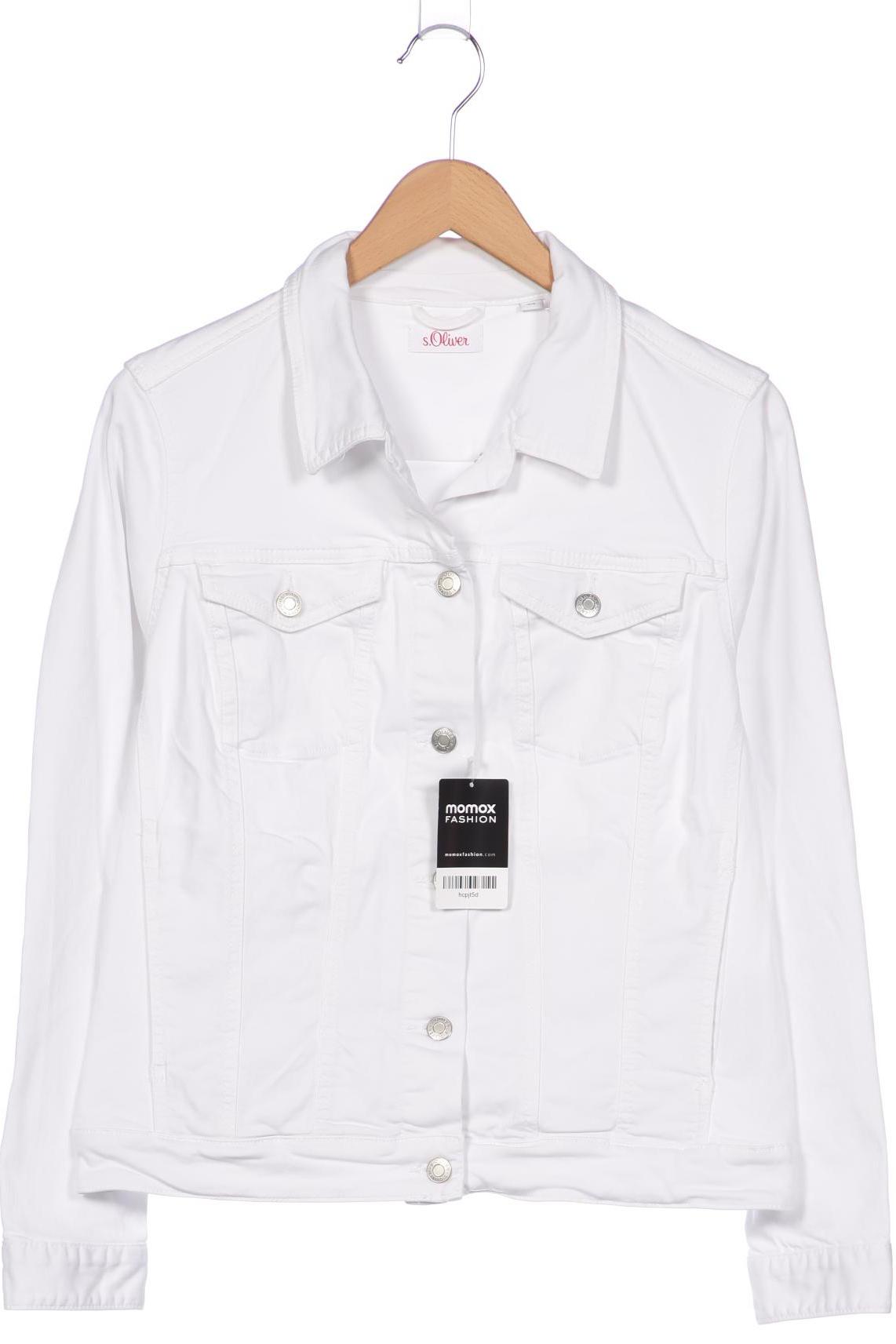 

s.Oliver Damen Jacke, weiß, Gr. 44