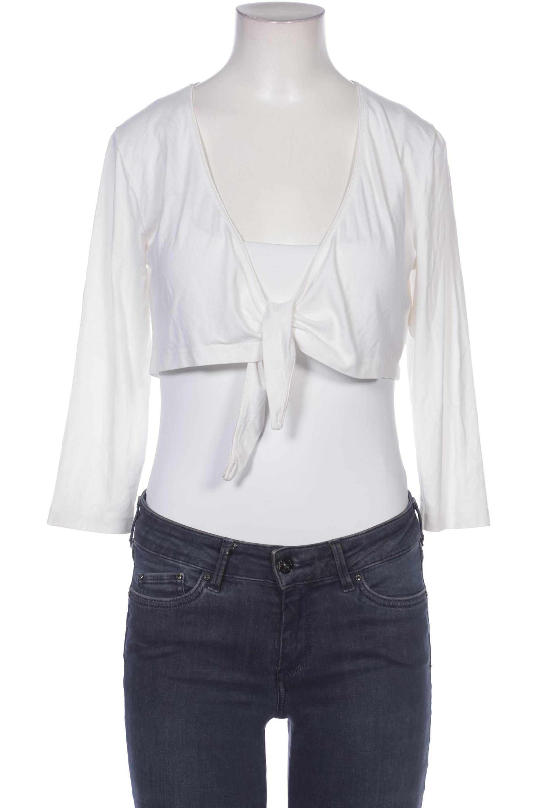 

s.Oliver Damen Strickjacke, weiß, Gr. 38