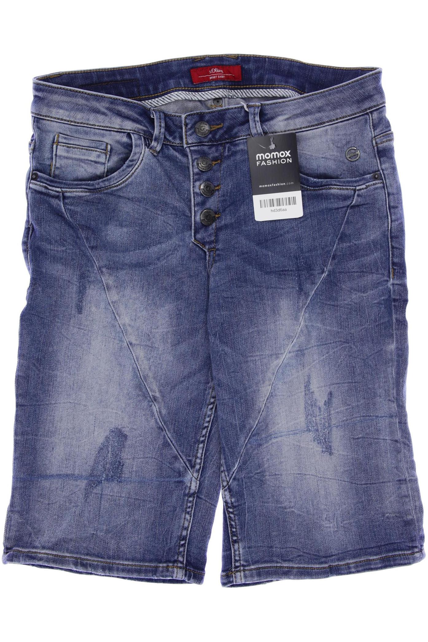

s.Oliver Damen Shorts, blau, Gr. 40