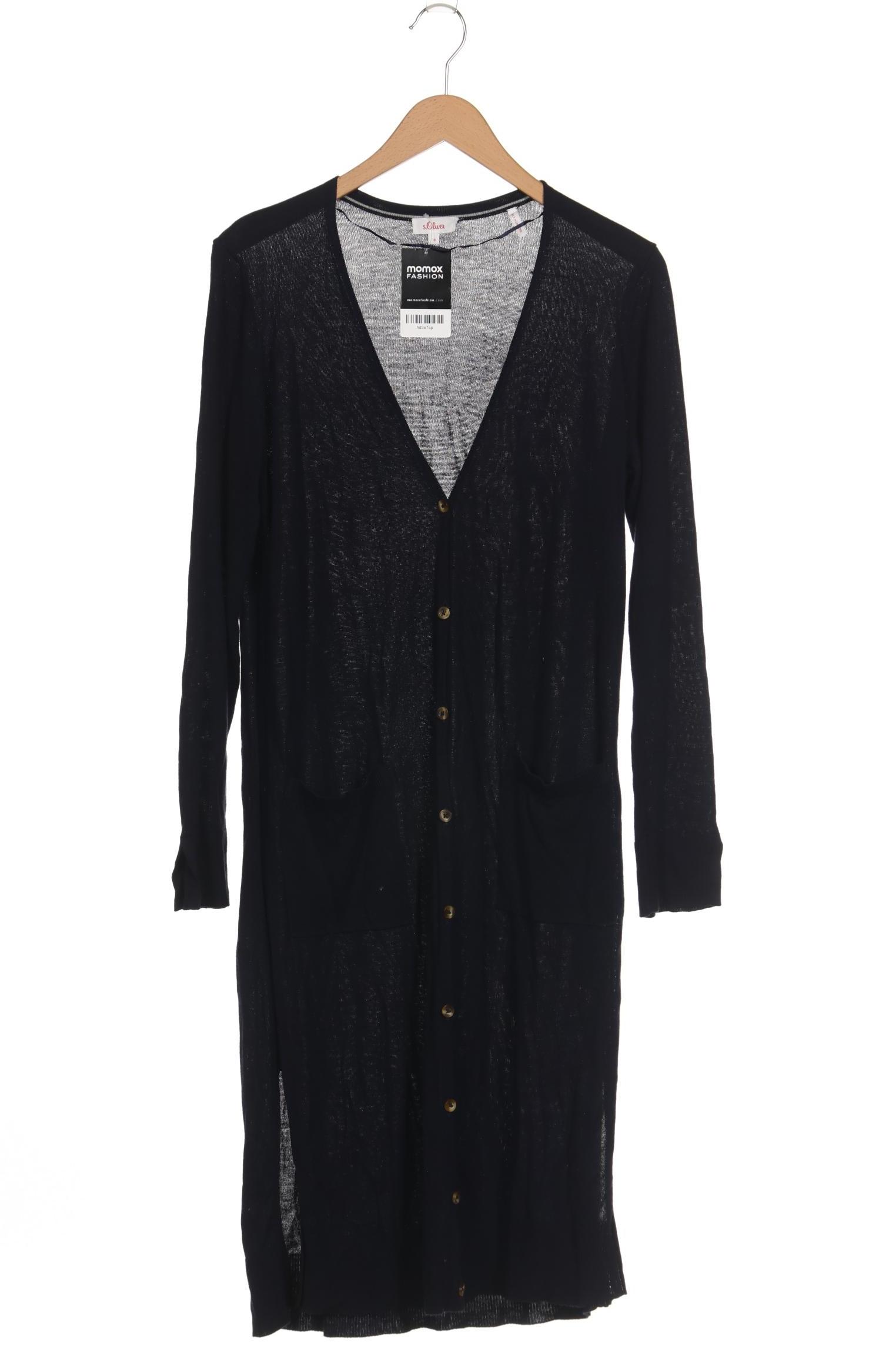 

s.Oliver Damen Strickjacke, marineblau, Gr. 38