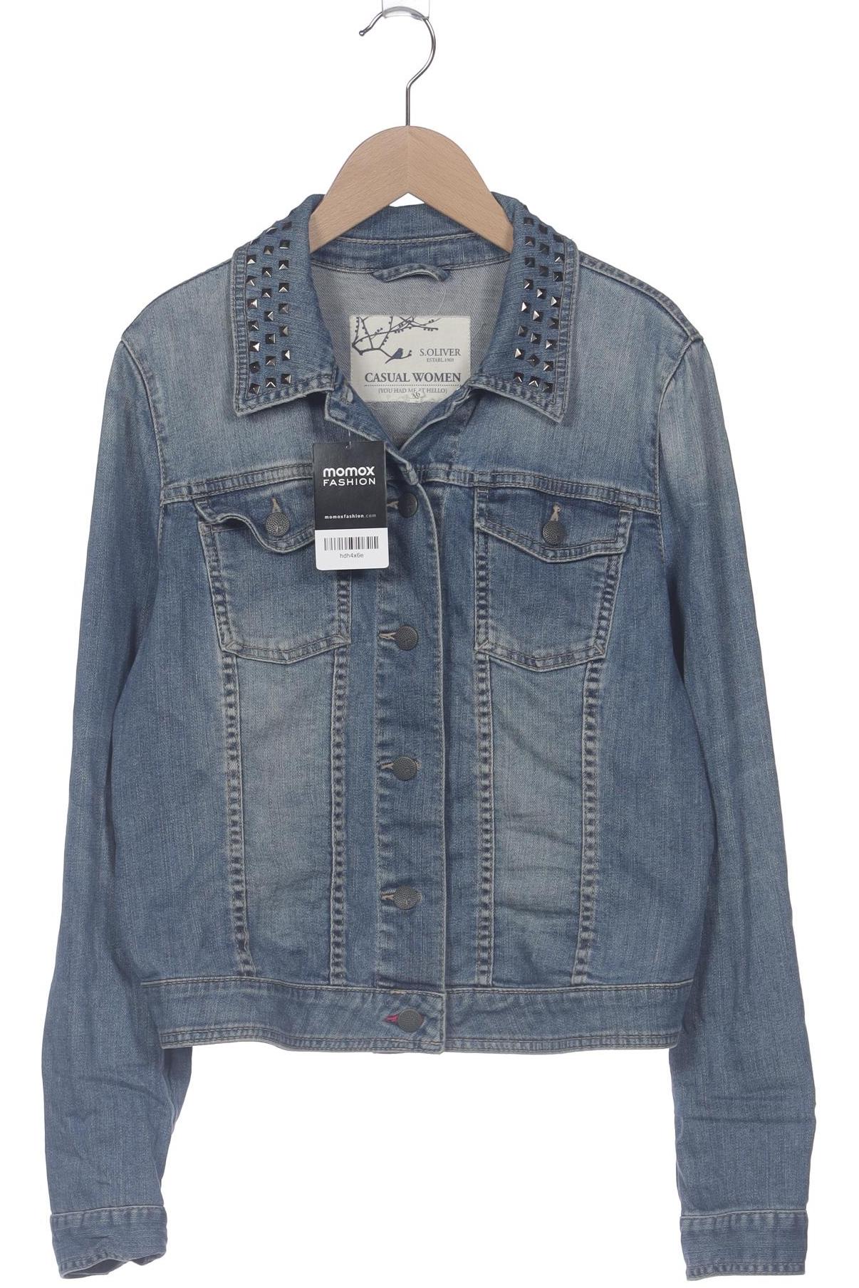 

s.Oliver Damen Jacke, blau, Gr. 38
