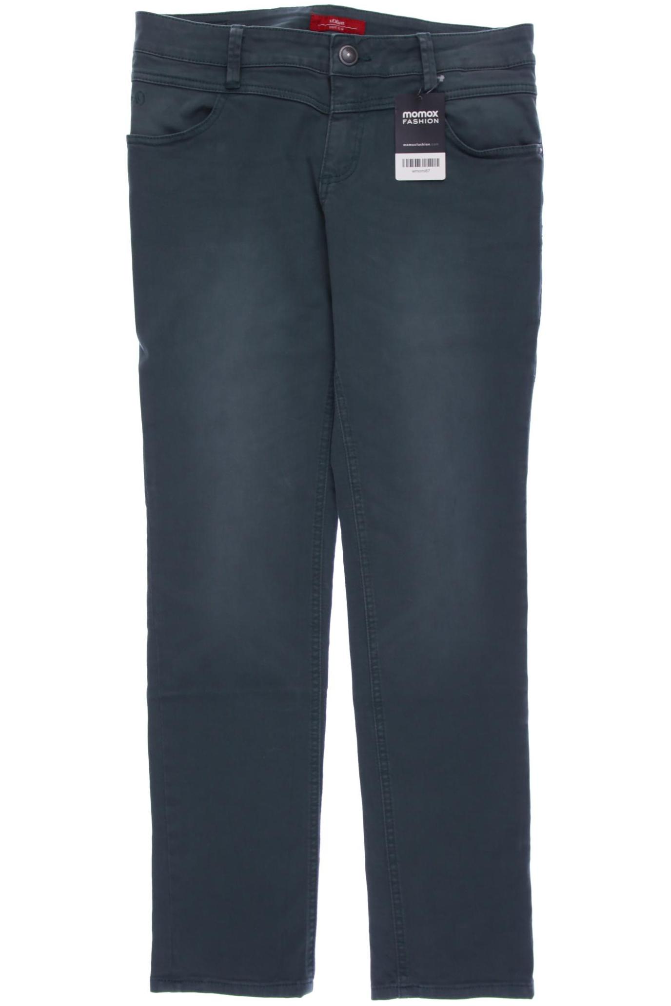 

s.Oliver Damen Jeans, grün