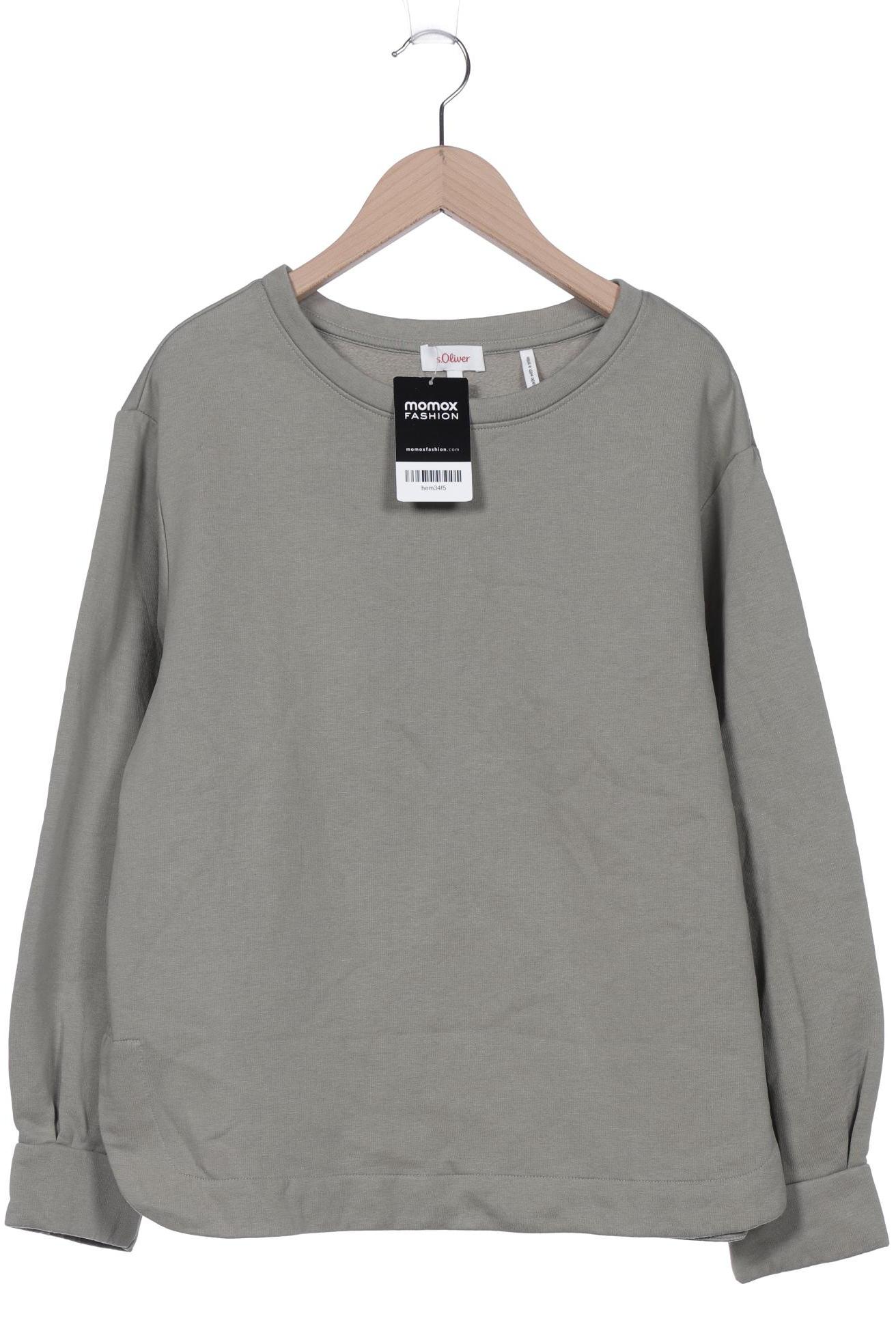 

s.Oliver Damen Sweatshirt, grün, Gr. 38