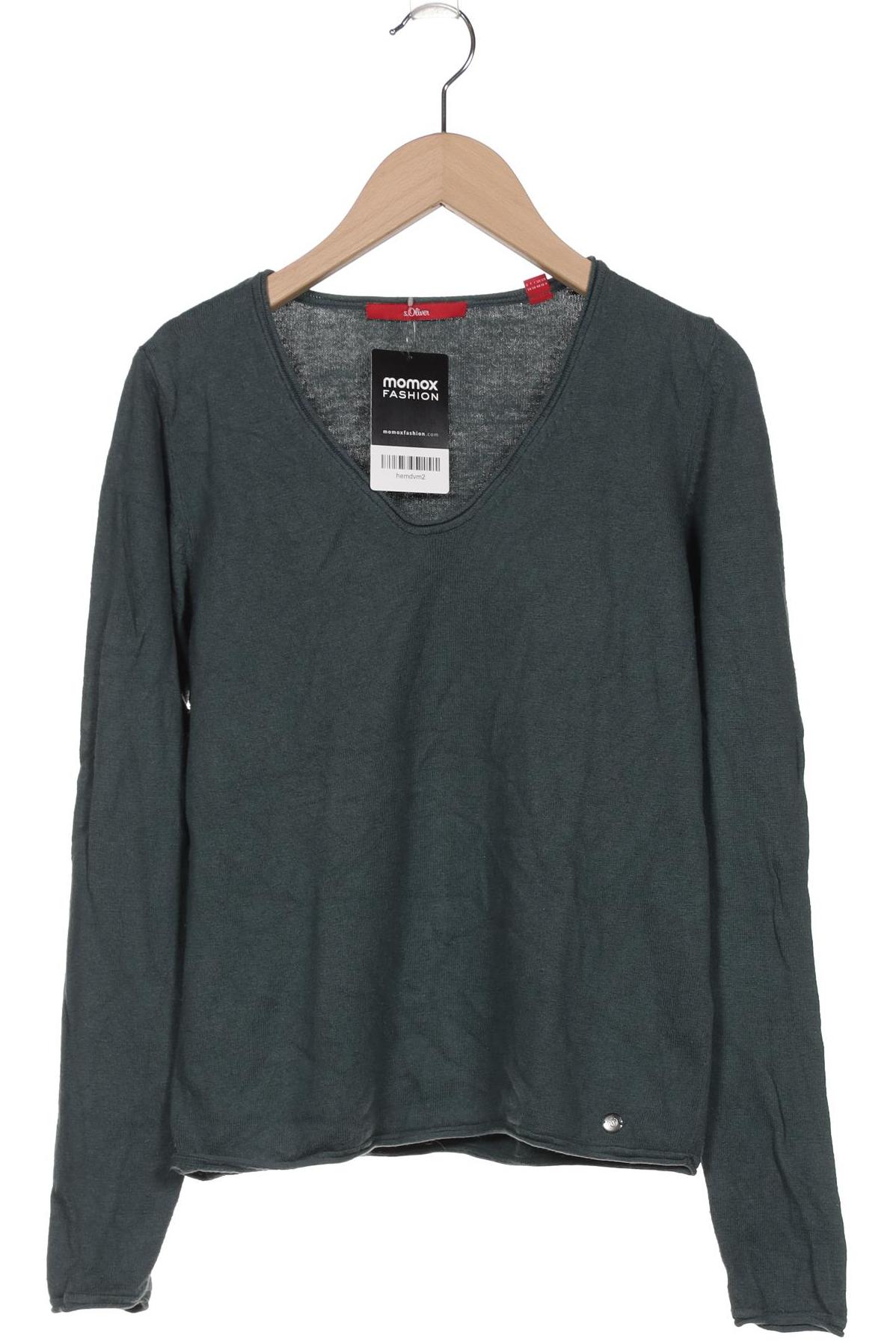 

s.Oliver Damen Pullover, grün, Gr. 36