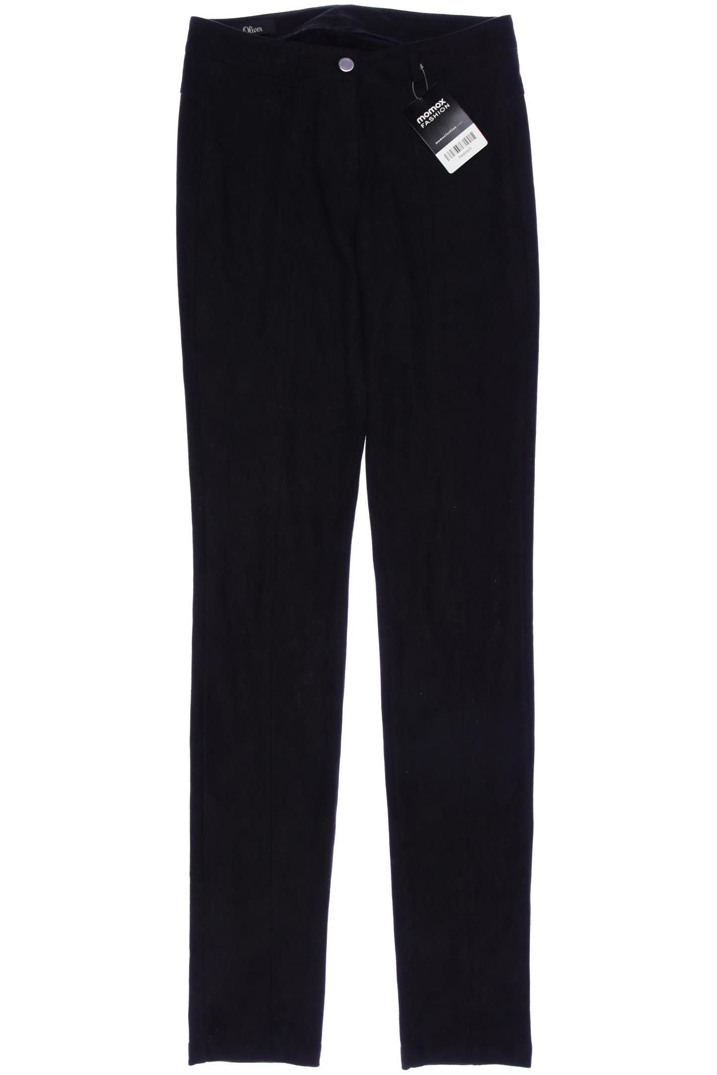 

s.Oliver Damen Stoffhose, schwarz, Gr. 34