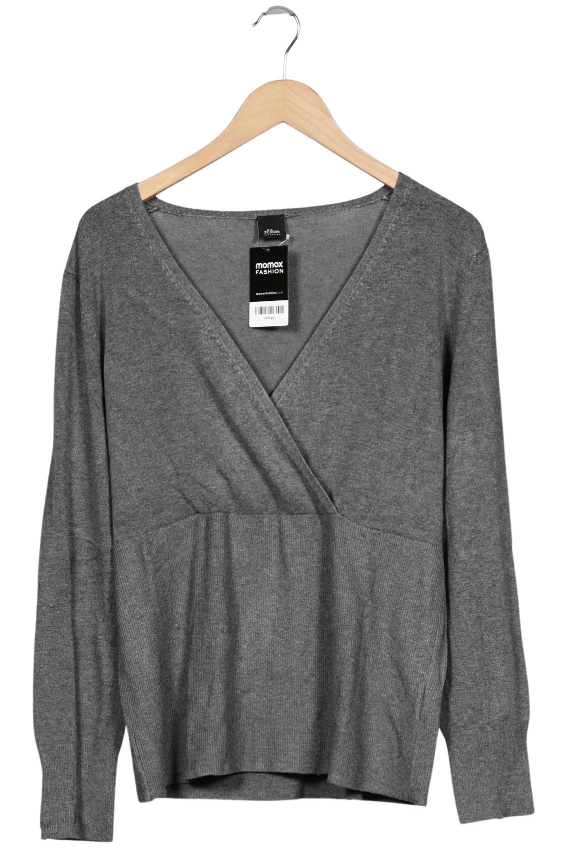 

s.Oliver Damen Pullover, grau, Gr. 44