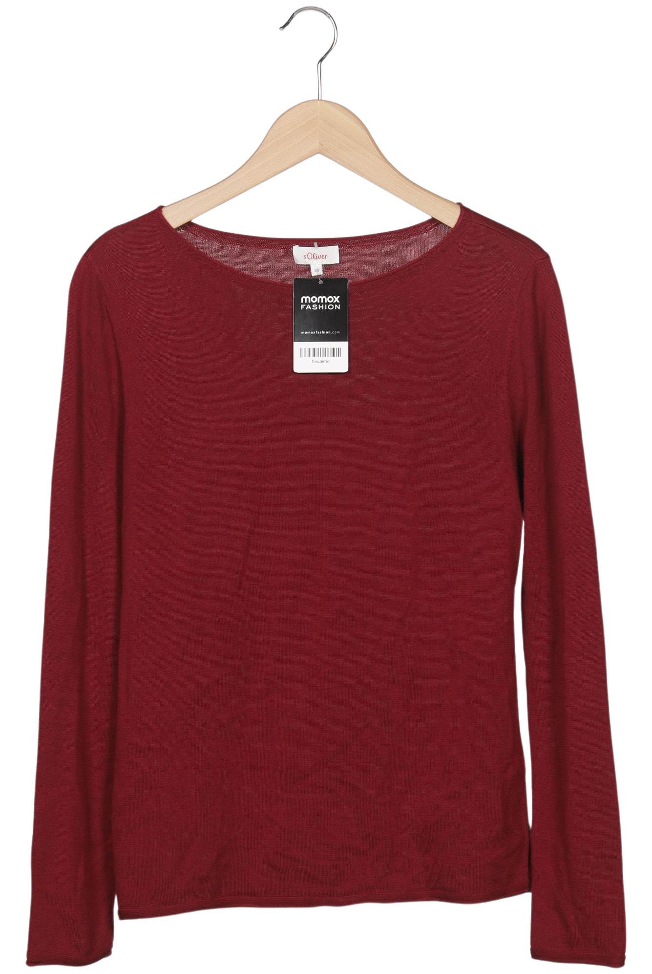 

s.Oliver Damen Pullover, rot, Gr. 38