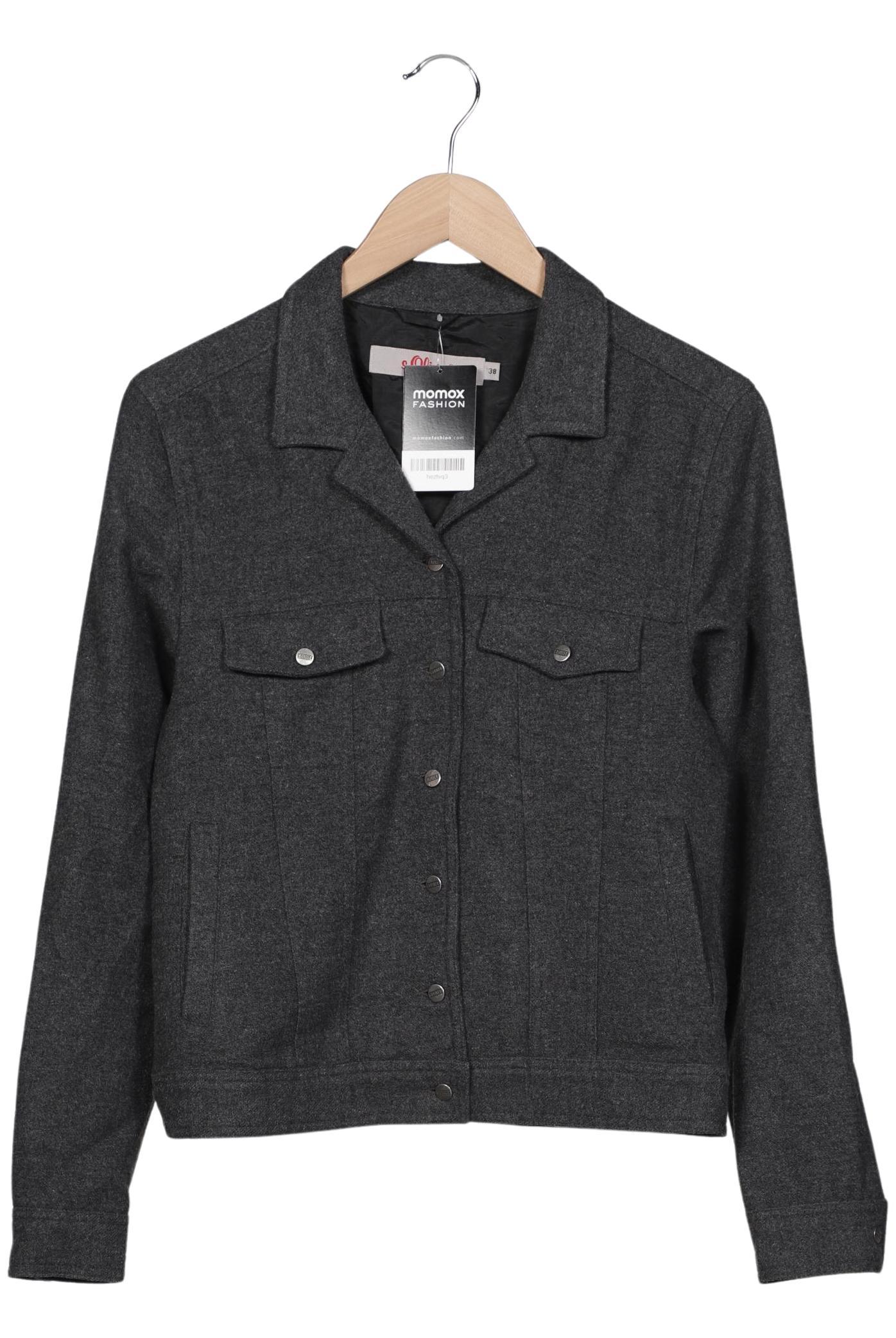 

s.Oliver Damen Jacke, grau, Gr. 38
