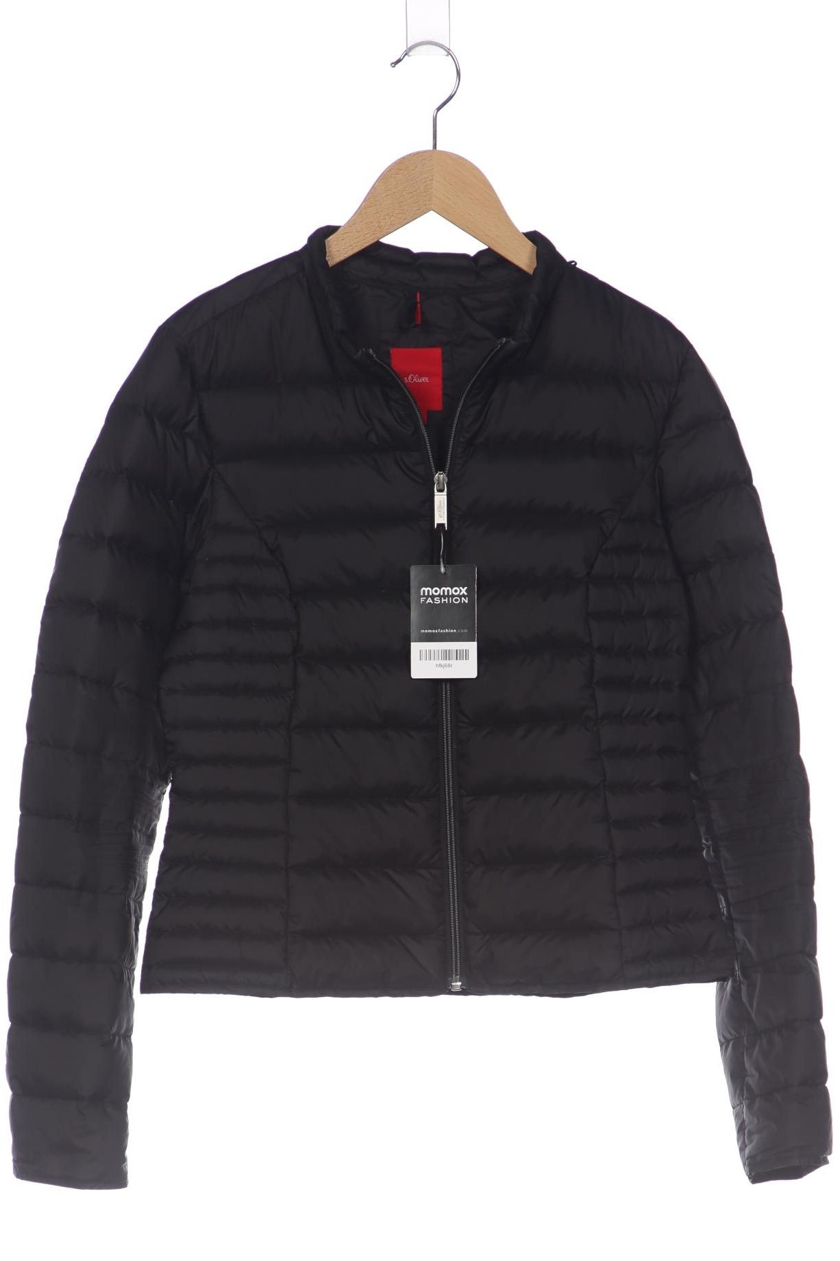 

s.Oliver Damen Jacke, schwarz, Gr. 36