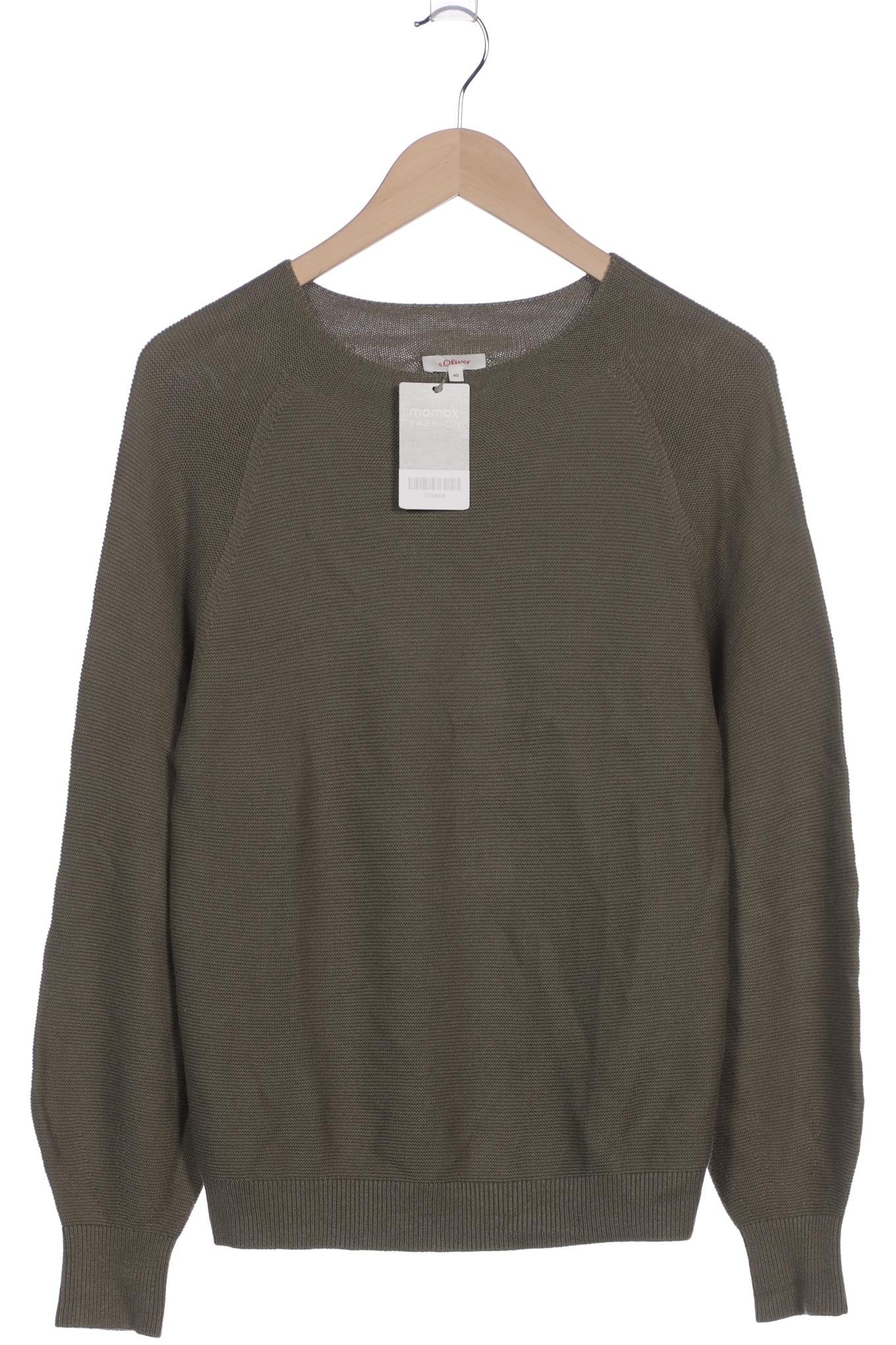 

s.Oliver Damen Pullover, grün, Gr. 40