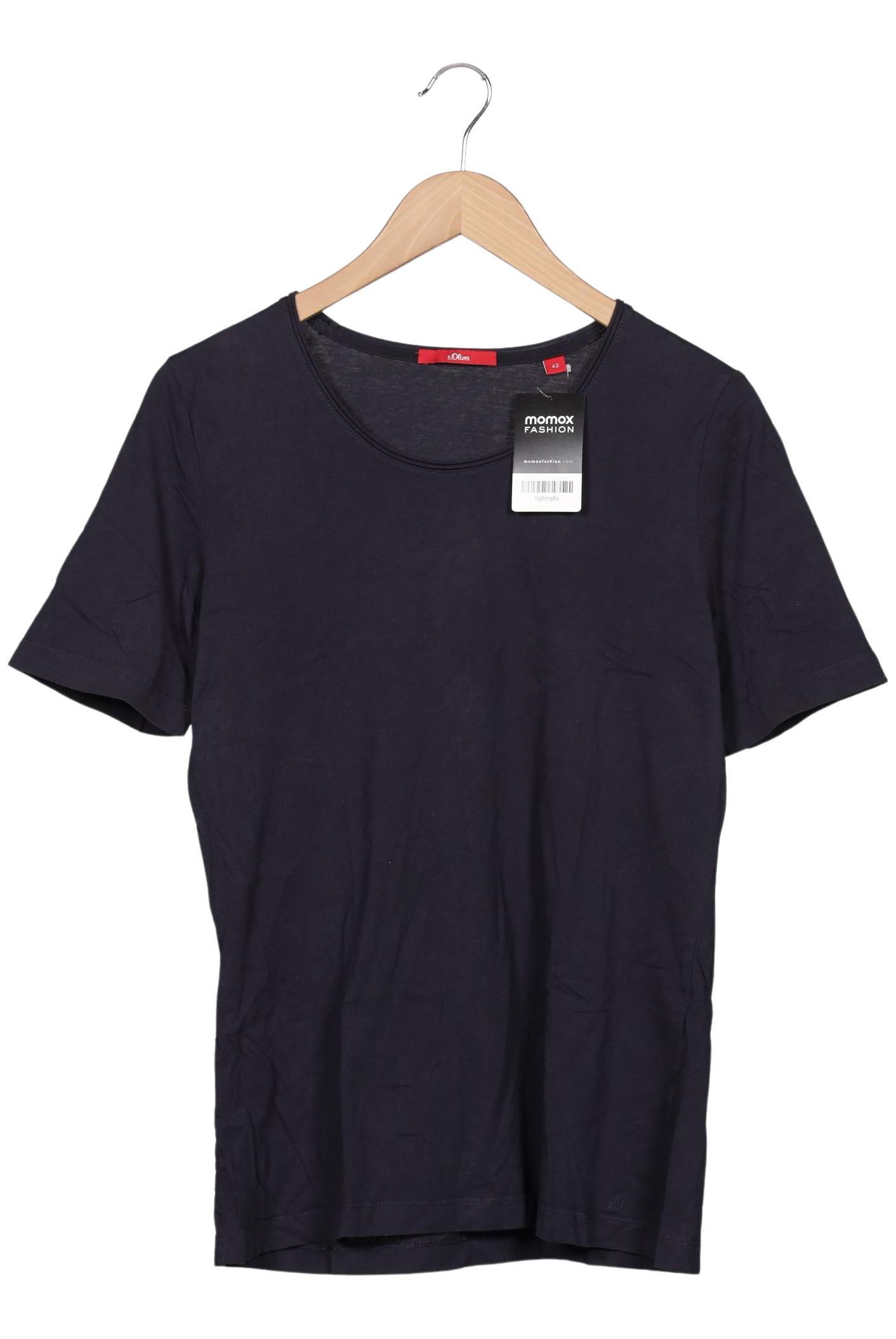 

s.Oliver Damen T-Shirt, marineblau, Gr. 42