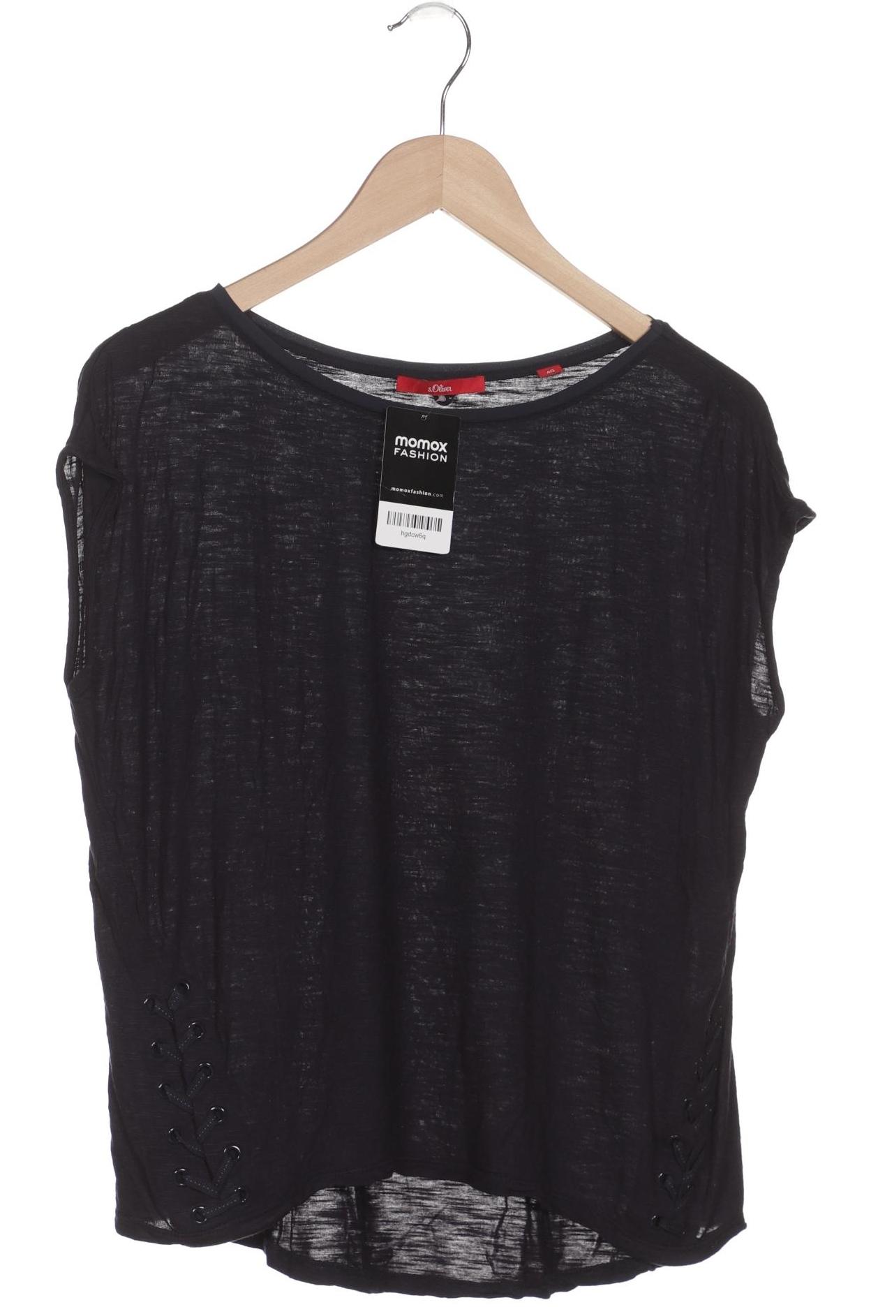 

s.Oliver Damen T-Shirt, marineblau, Gr. 40