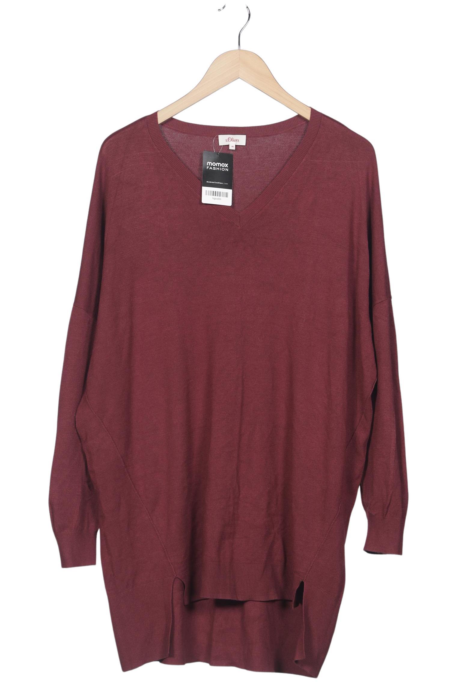 

s.Oliver Damen Pullover, bordeaux, Gr. 46
