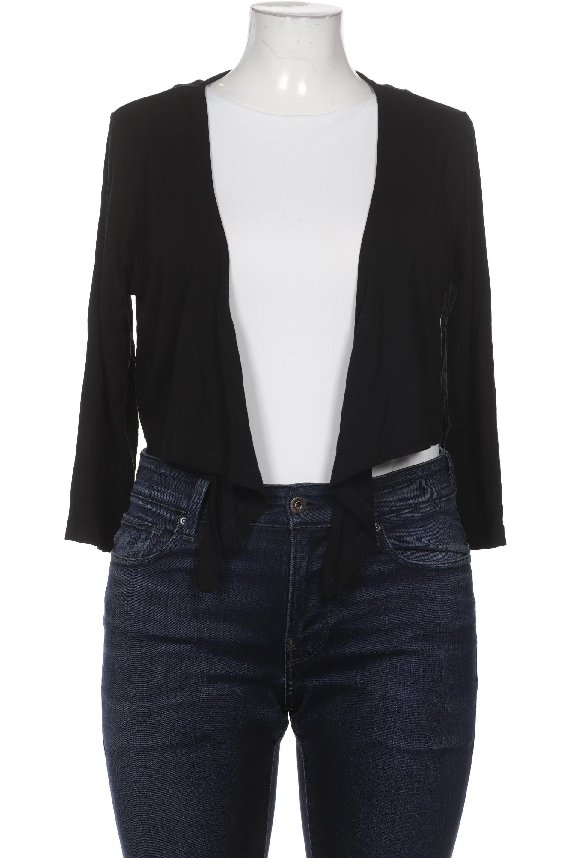 

s.Oliver Damen Strickjacke, schwarz, Gr. 44