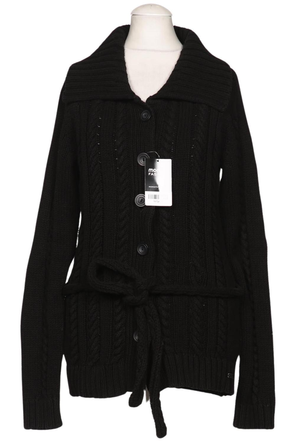 

s.Oliver Damen Strickjacke, schwarz, Gr. 38