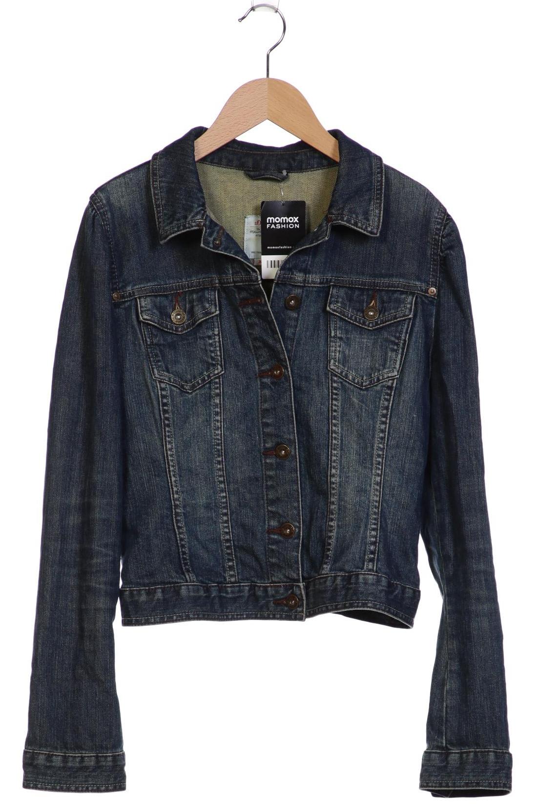 

s.Oliver Damen Jacke, blau, Gr. 38