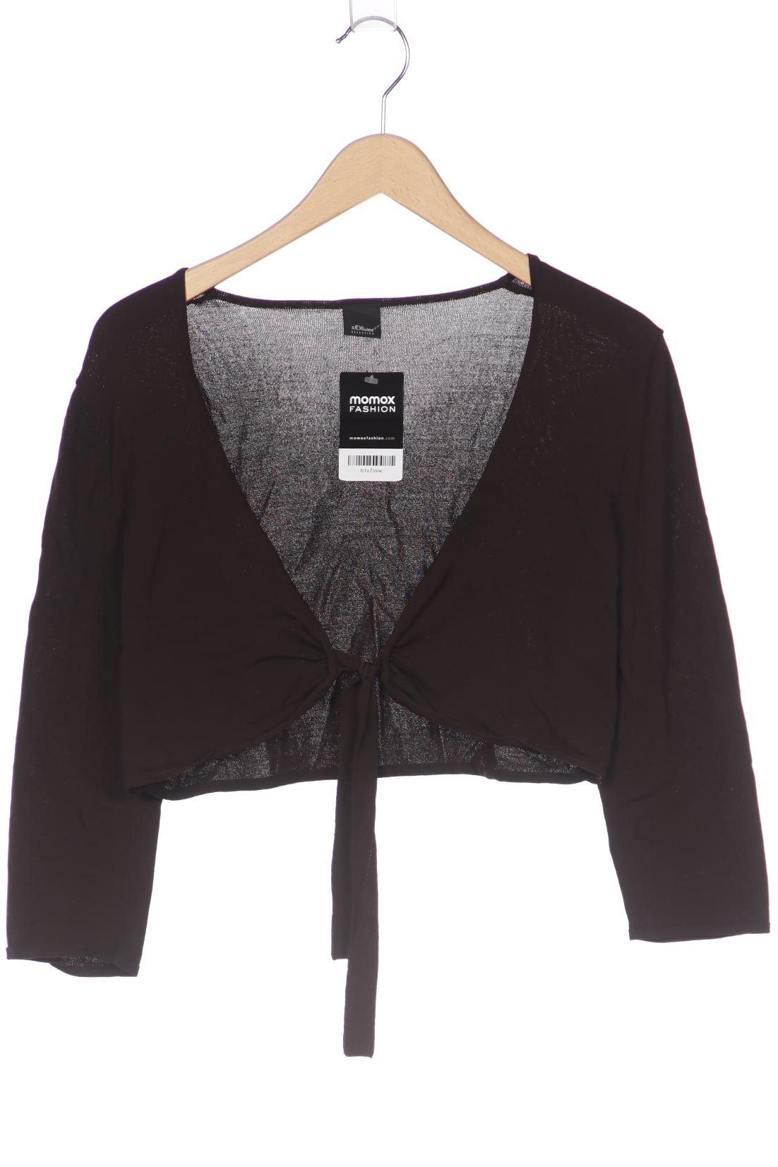 

s.Oliver Damen Strickjacke, braun, Gr. 44