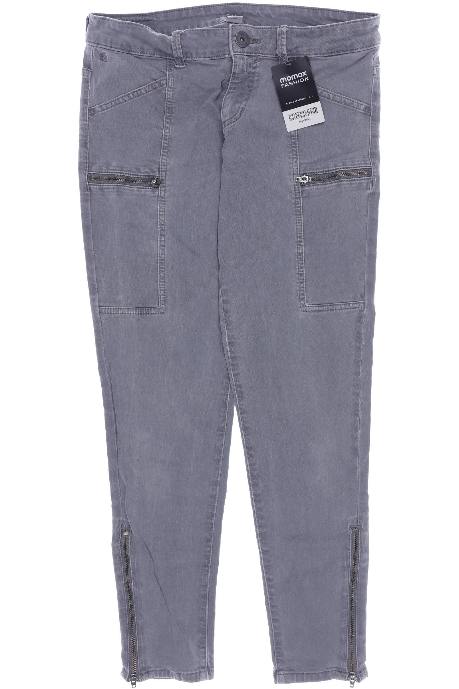 

s.Oliver Damen Jeans, grau