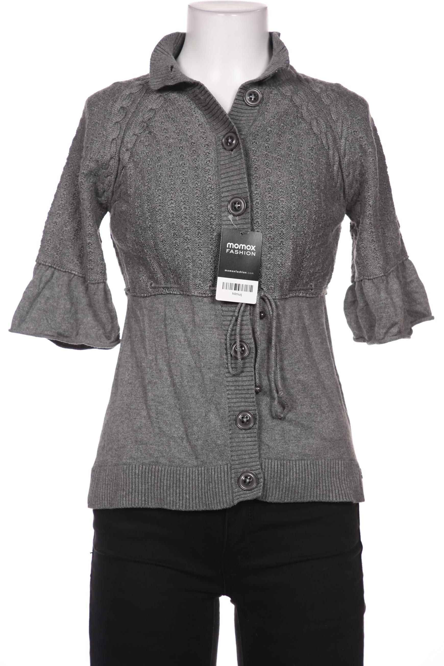 

s.Oliver Damen Strickjacke, grau, Gr. 38