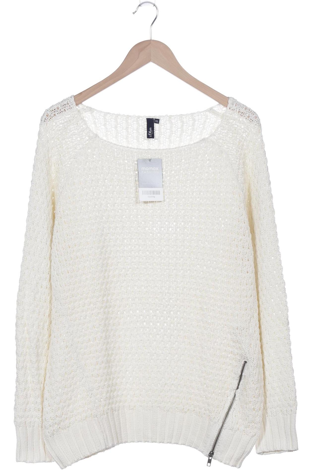 

s.Oliver Damen Pullover, cremeweiß, Gr. 46