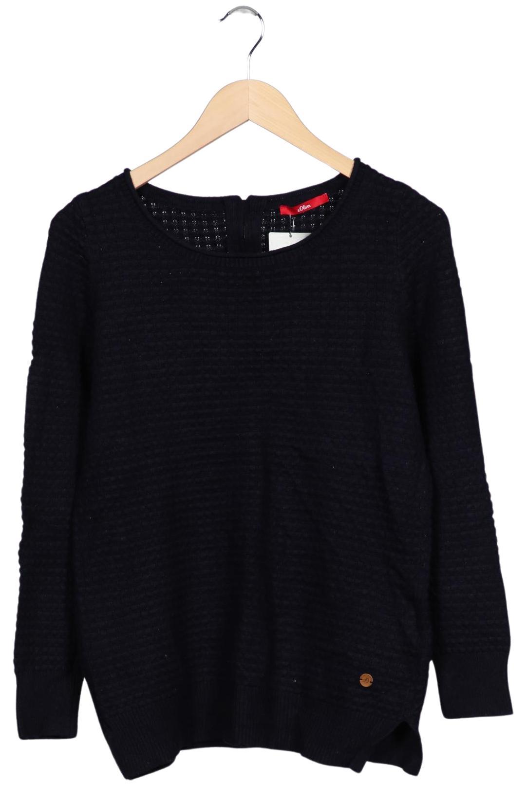 

s.Oliver Damen Pullover, marineblau, Gr. 40