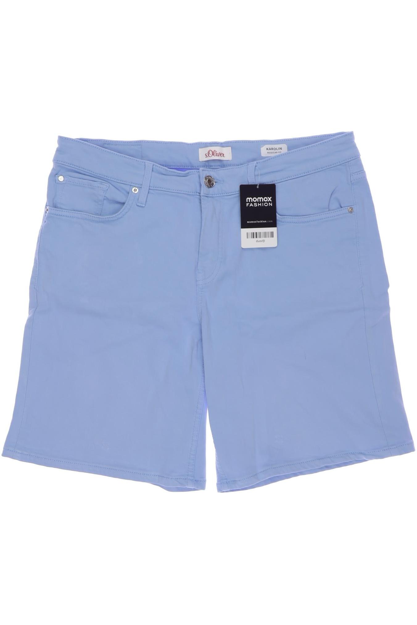 

s.Oliver Damen Shorts, blau, Gr. 40