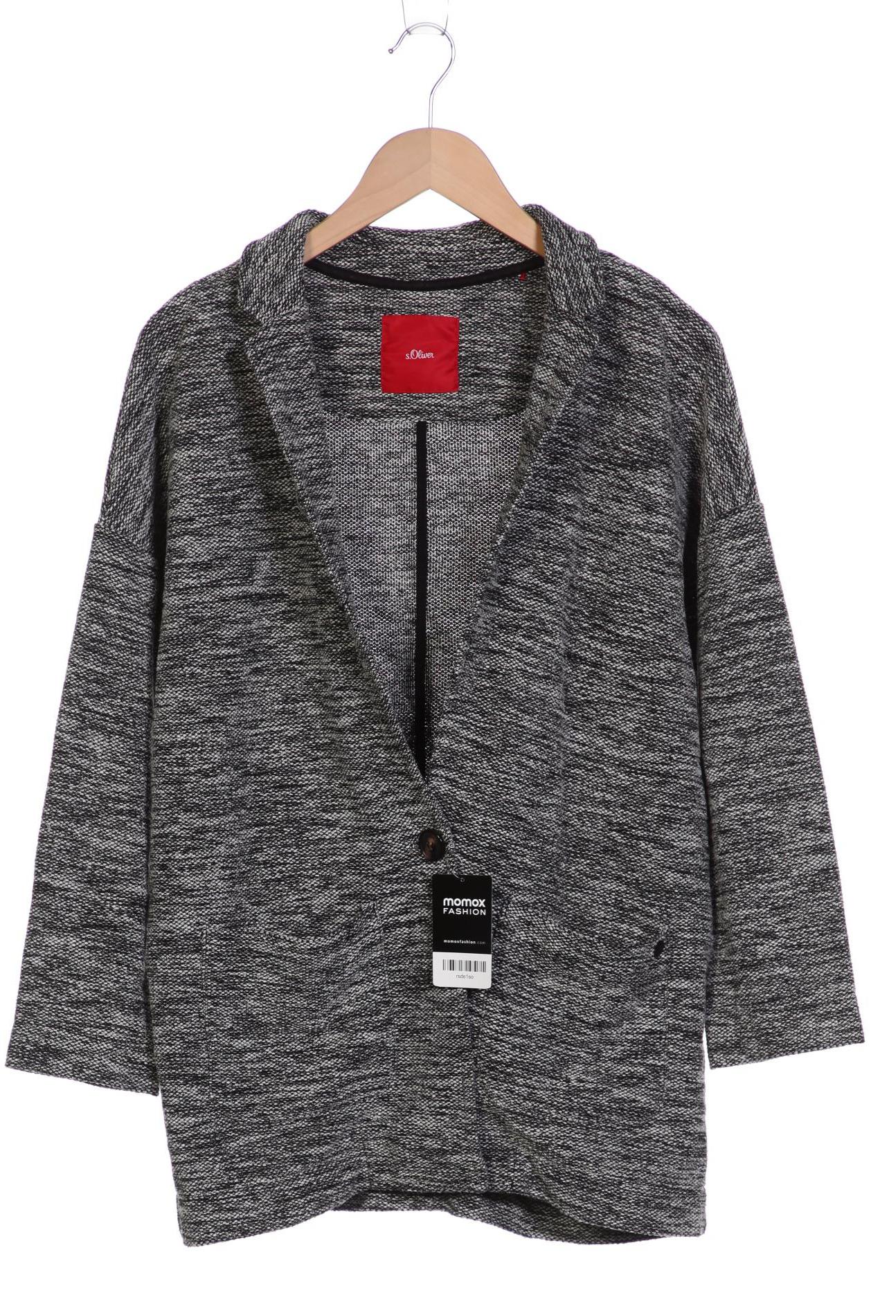 

s.Oliver Damen Strickjacke, schwarz
