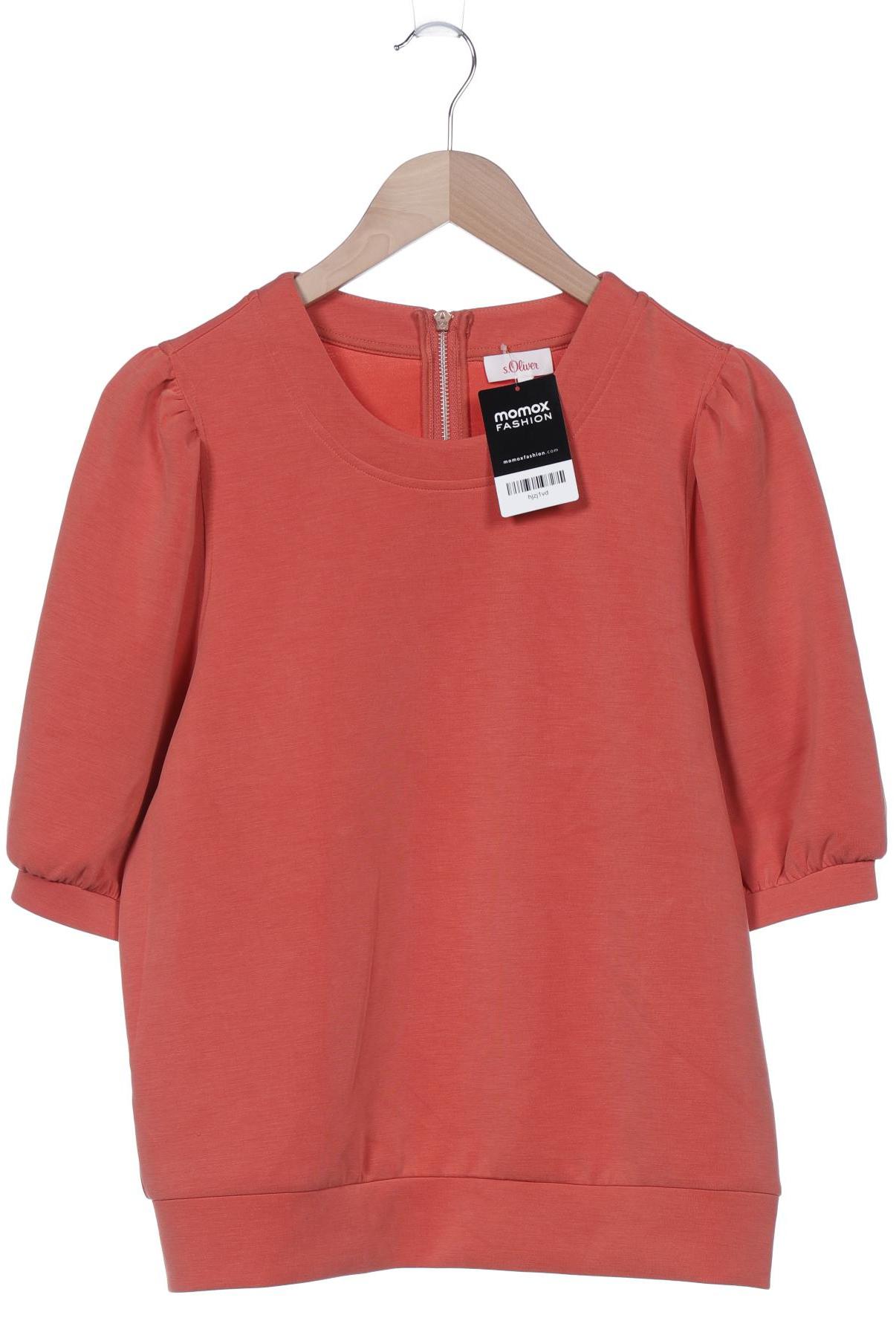 

s.Oliver Damen Sweatshirt, orange, Gr. 38
