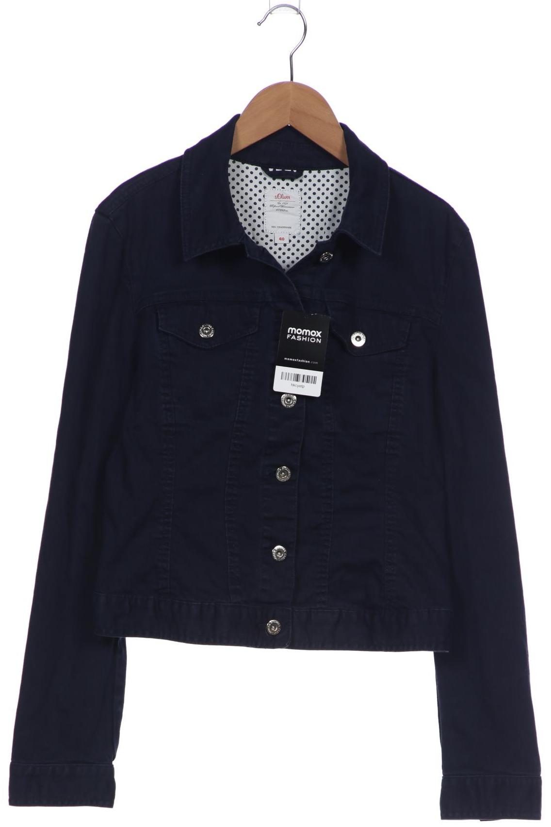 

s.Oliver Damen Jacke, marineblau, Gr. 40