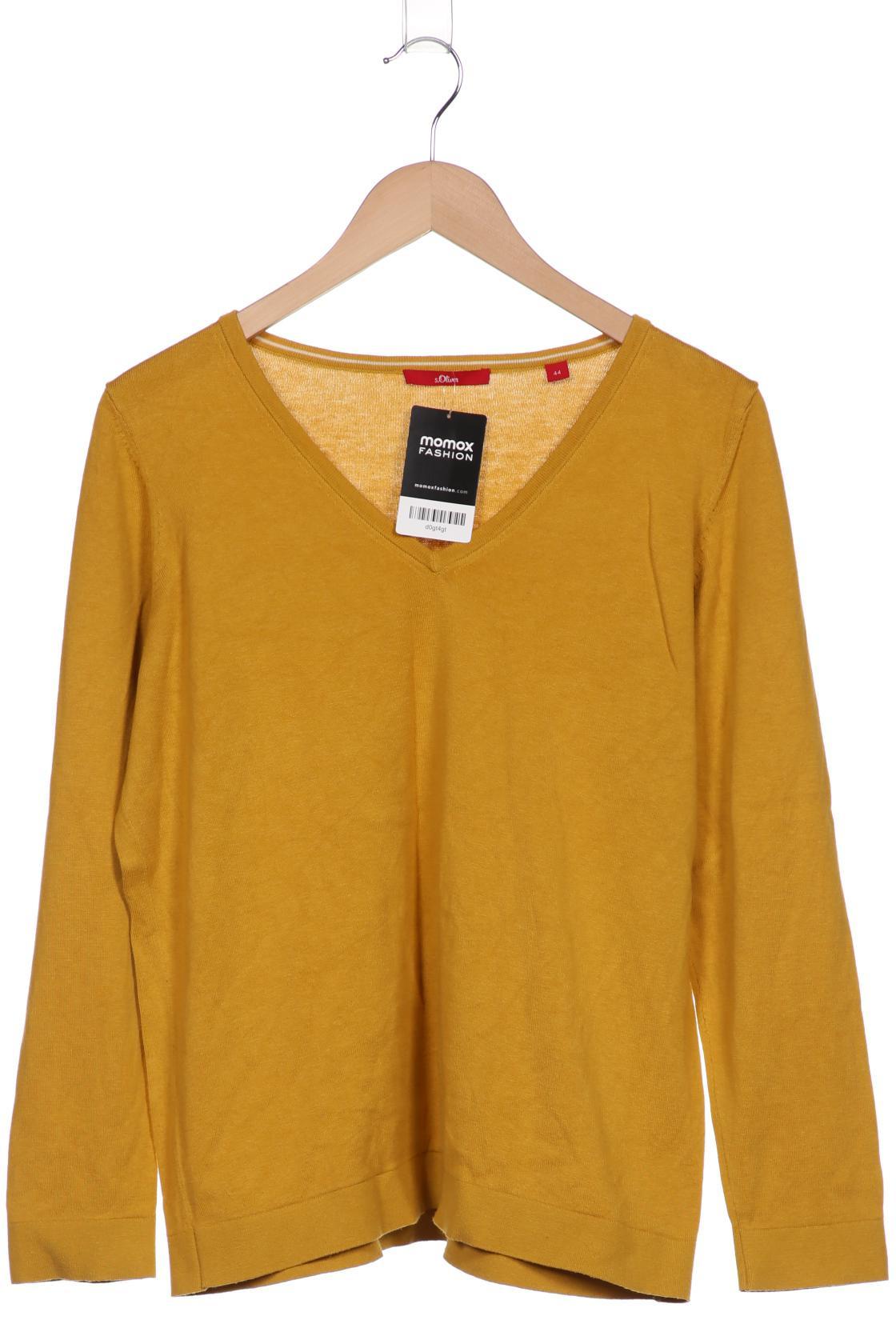 

s.Oliver Damen Pullover, gelb
