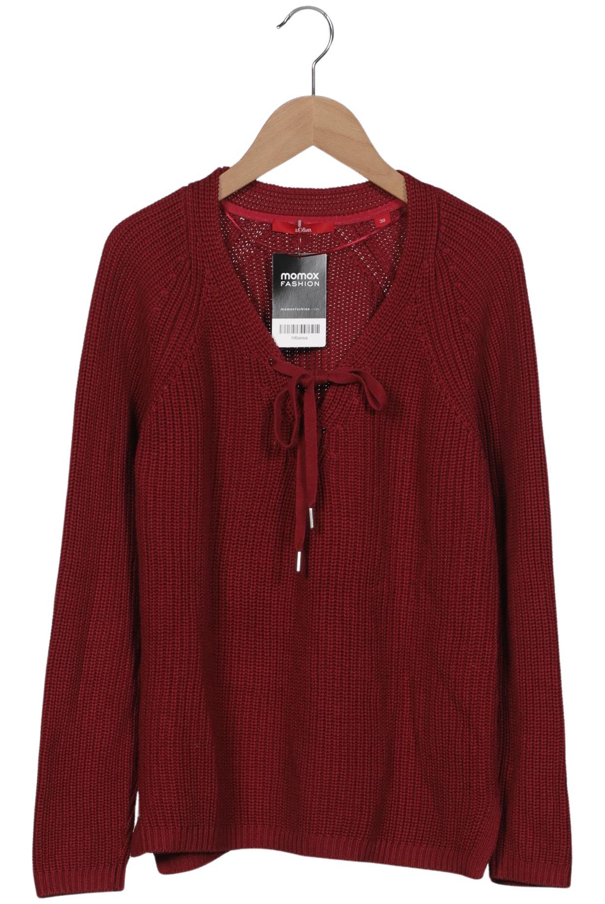 

s.Oliver Damen Pullover, rot, Gr. 38