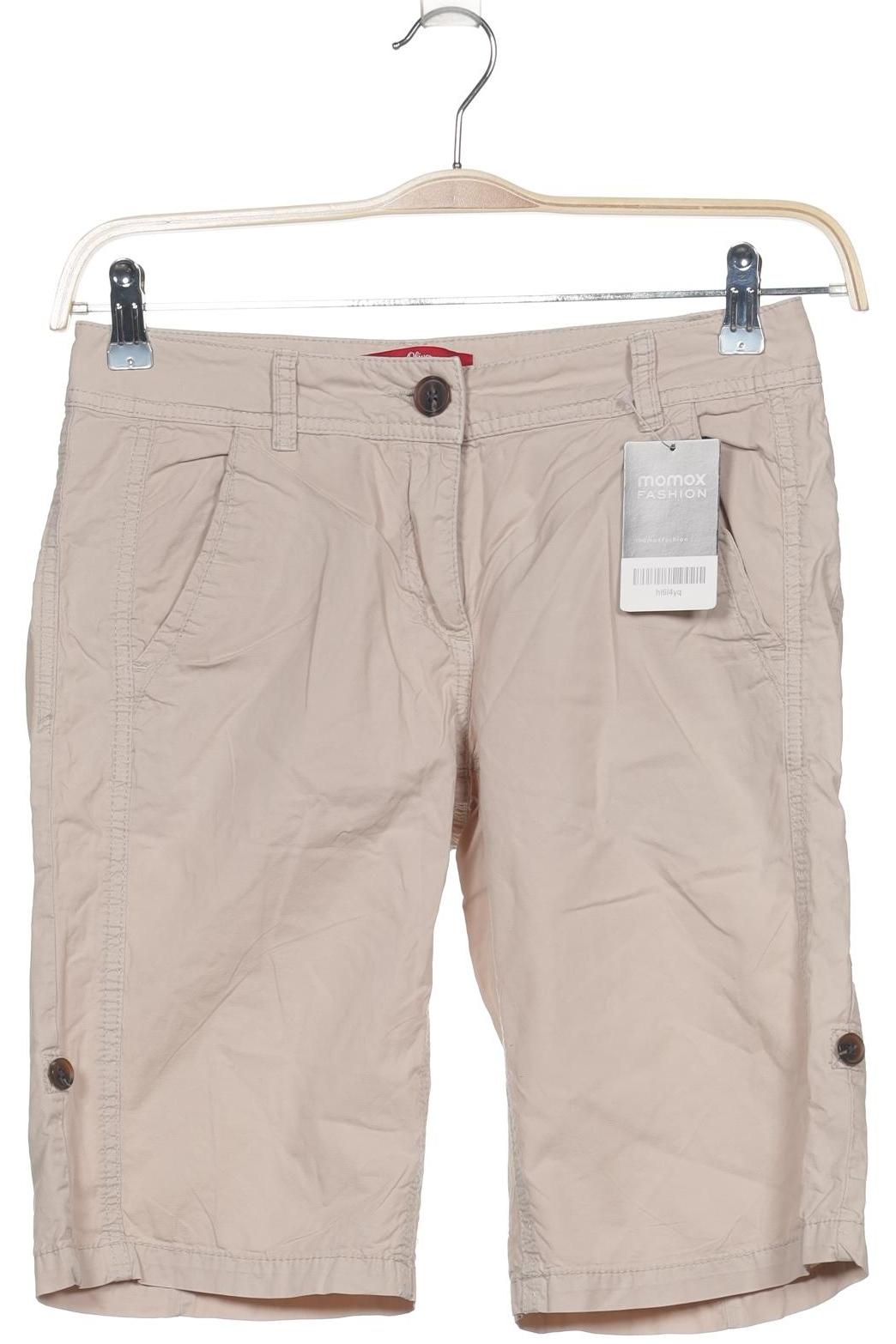 

s.Oliver Damen Shorts, beige, Gr. 28