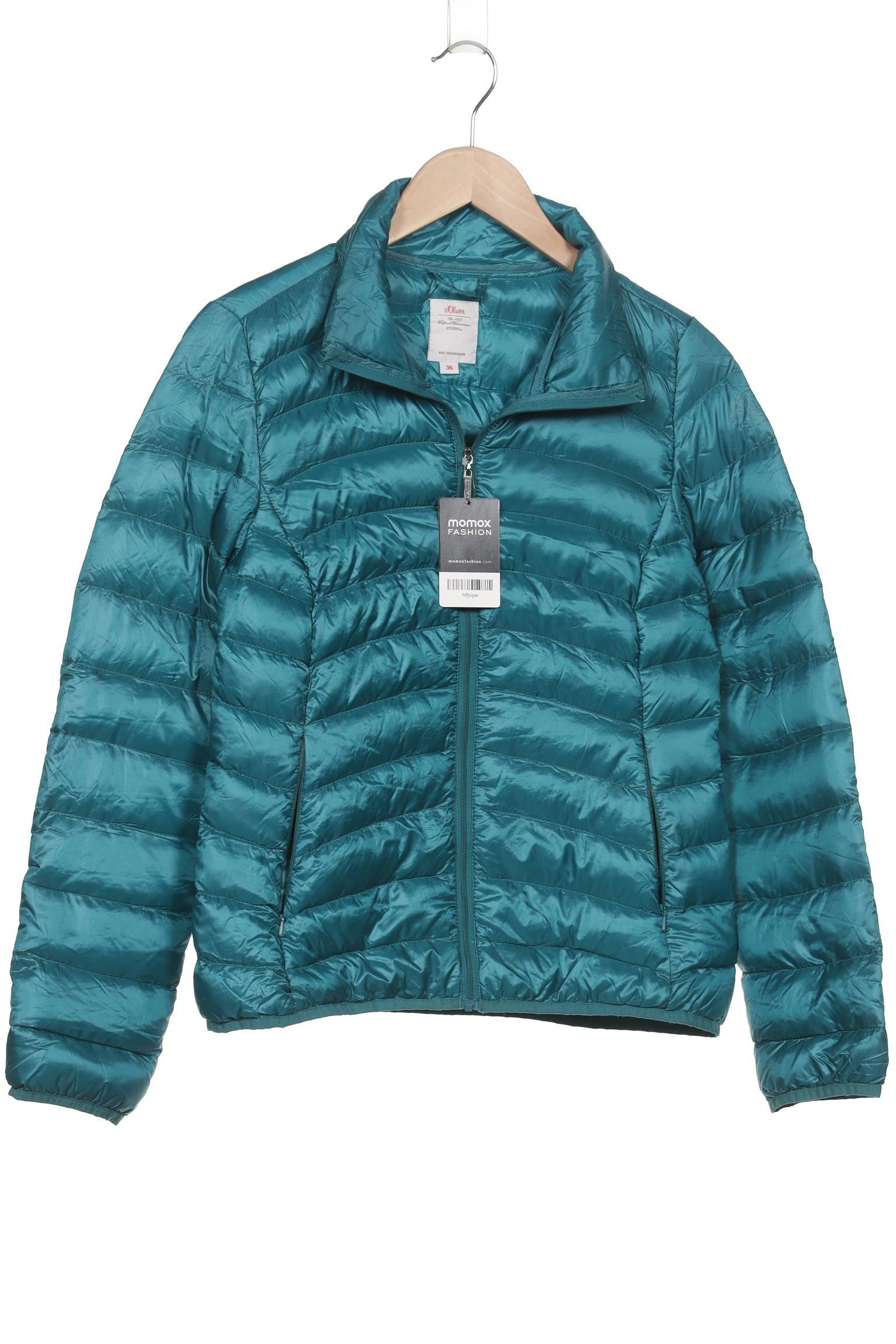 

s.Oliver Damen Jacke, blau, Gr. 36