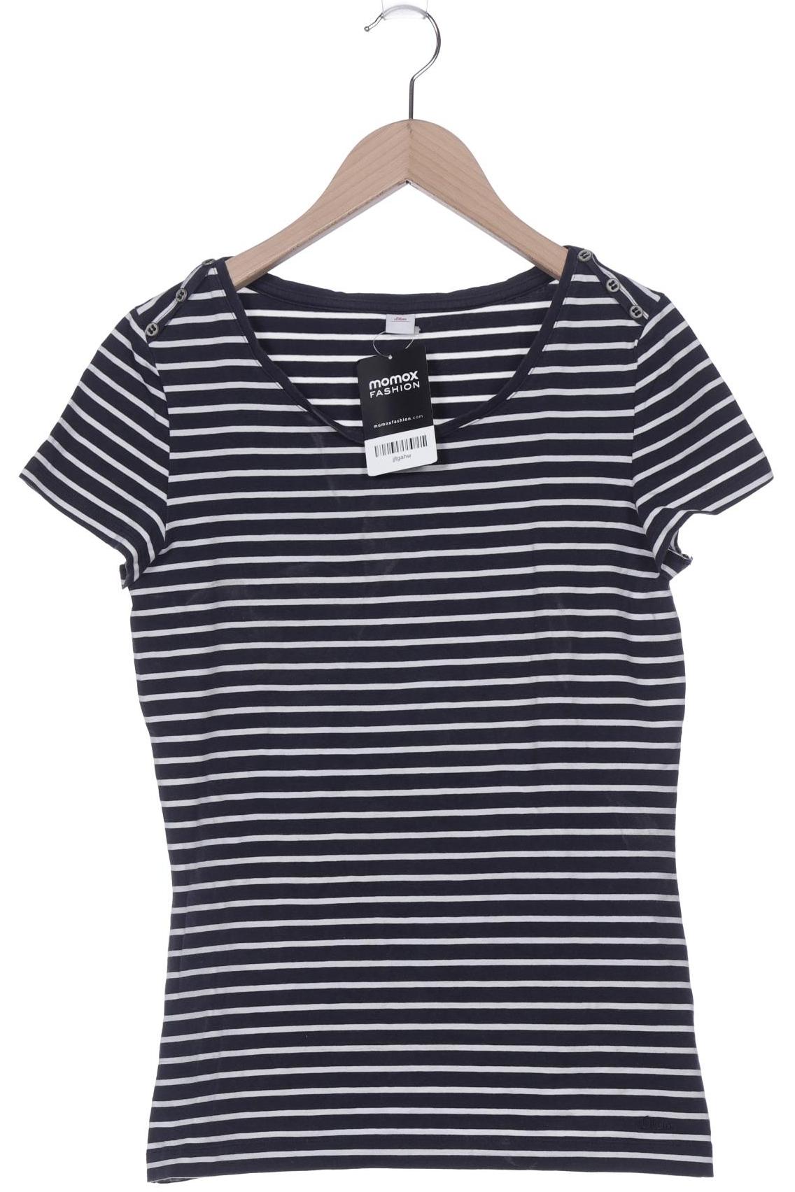 

s.Oliver Damen T-Shirt, marineblau, Gr. 38