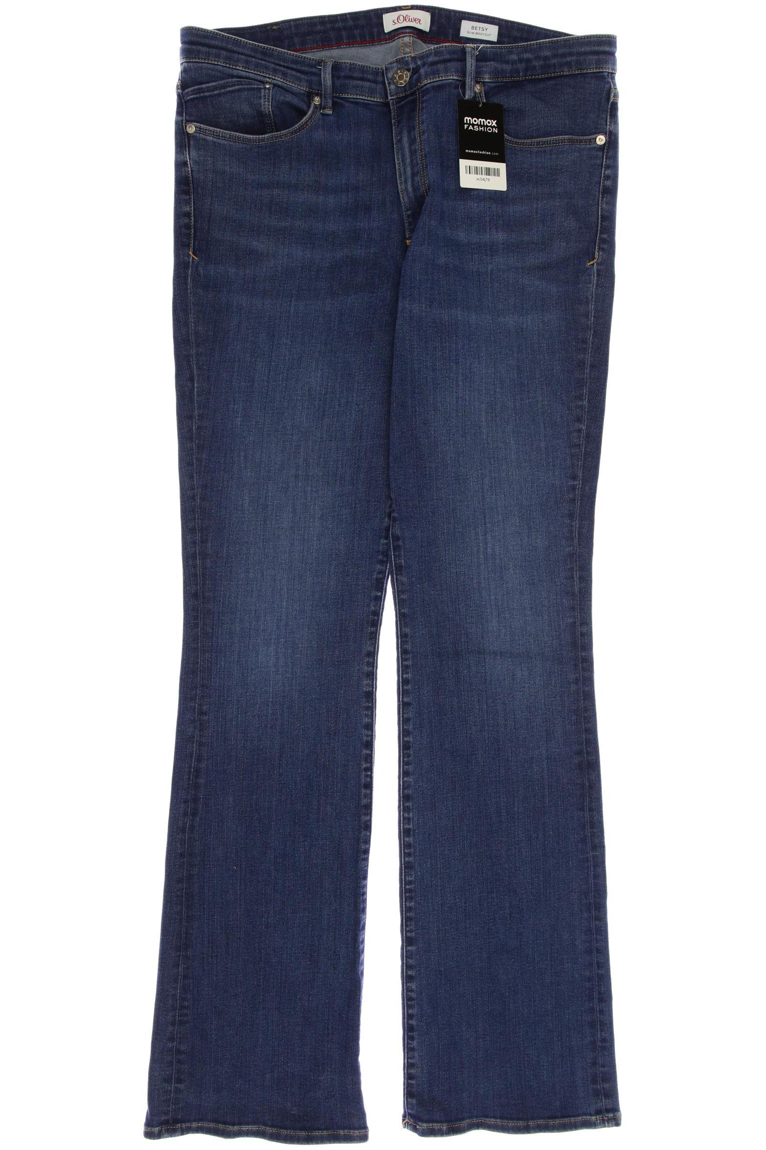 

s.Oliver Damen Jeans, blau