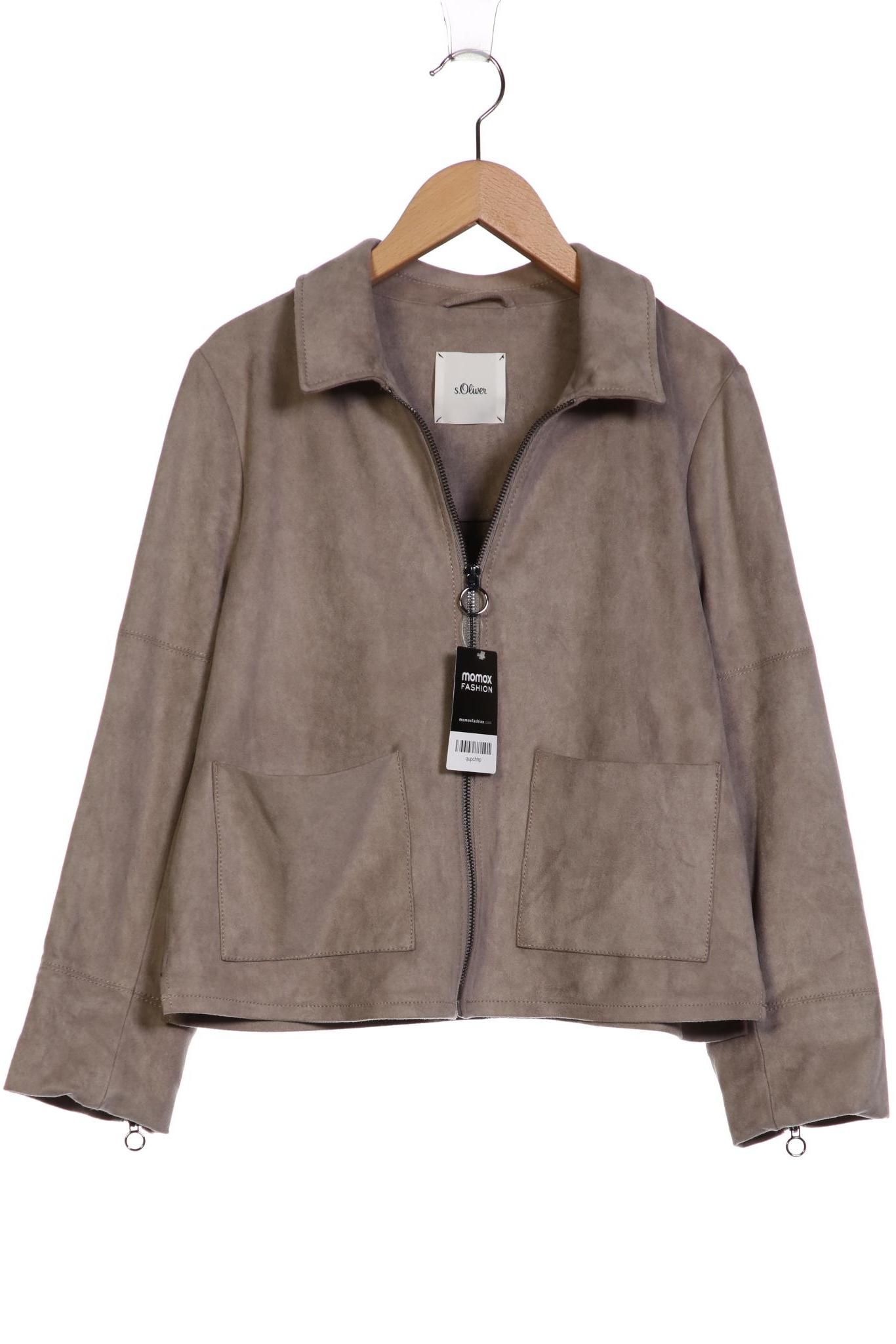 

s.Oliver Damen Jacke, grau, Gr. 42