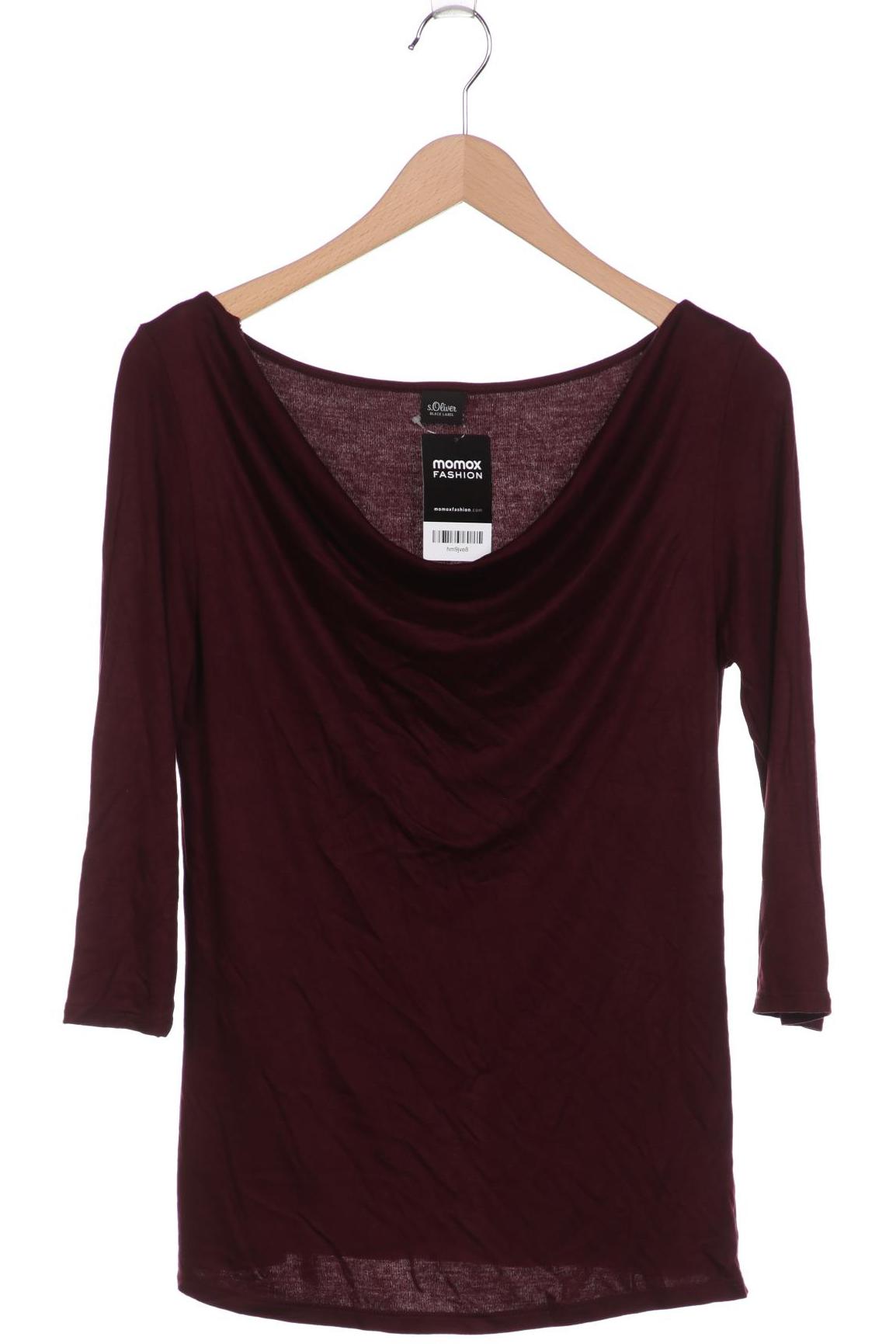 

s.Oliver Damen Langarmshirt, bordeaux, Gr. 38