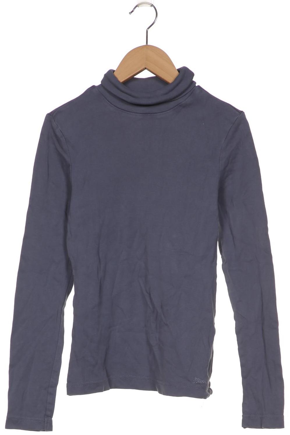 

s.Oliver Damen Langarmshirt, blau, Gr. 36