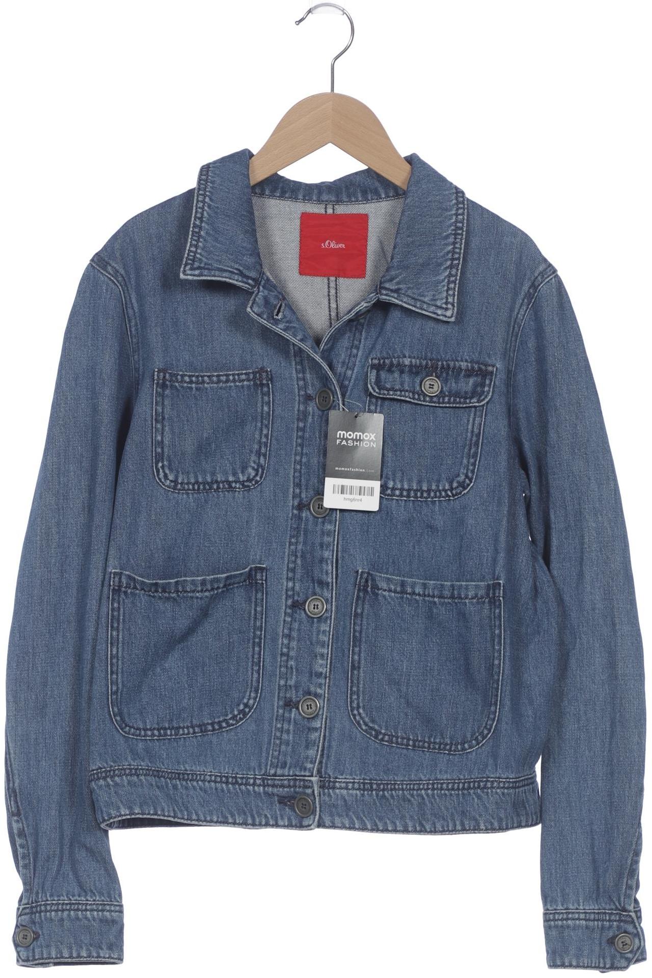 

s.Oliver Damen Jacke, blau, Gr. 40