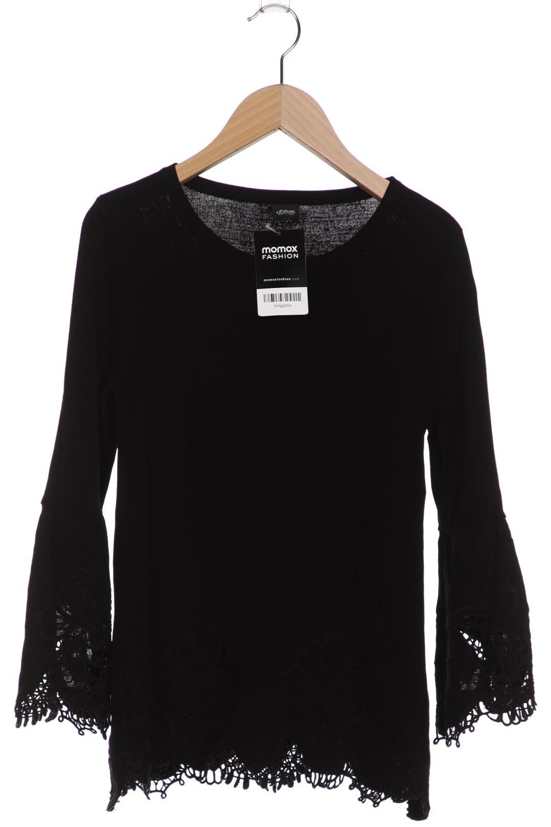 

s.Oliver Damen Pullover, schwarz, Gr. 36