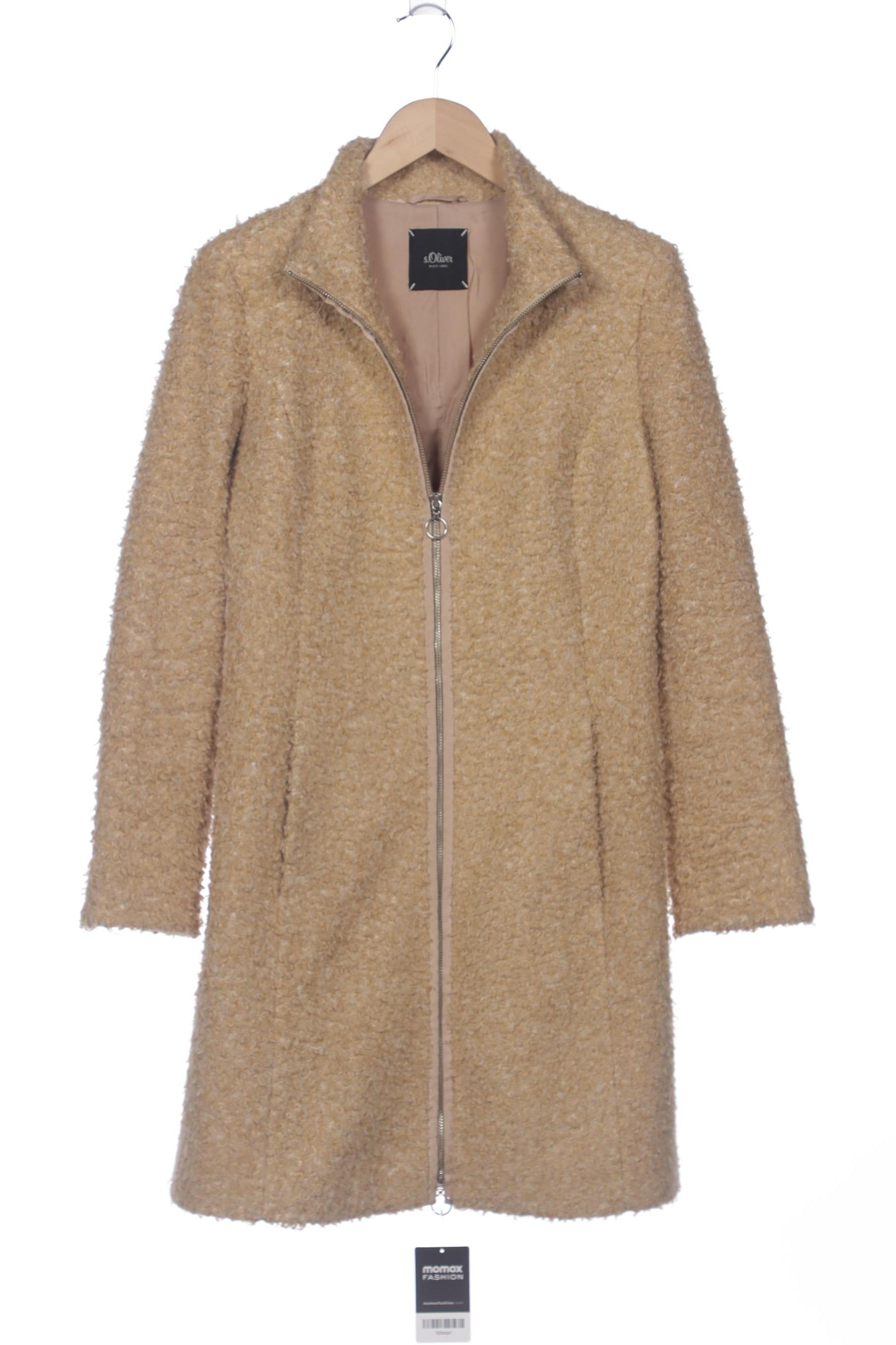 

s.Oliver Damen Mantel, gelb, Gr. 34