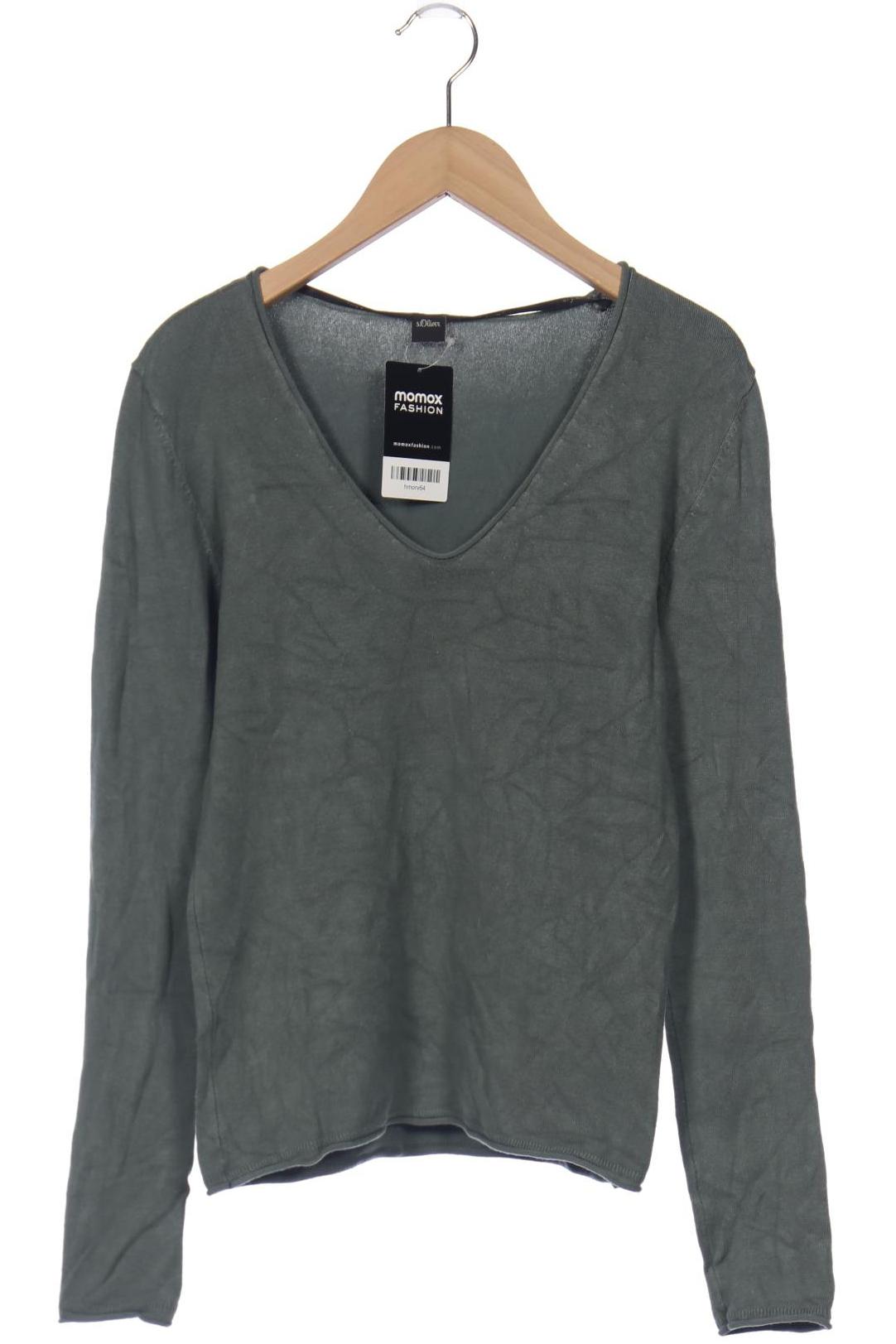 

s.Oliver Damen Pullover, grün