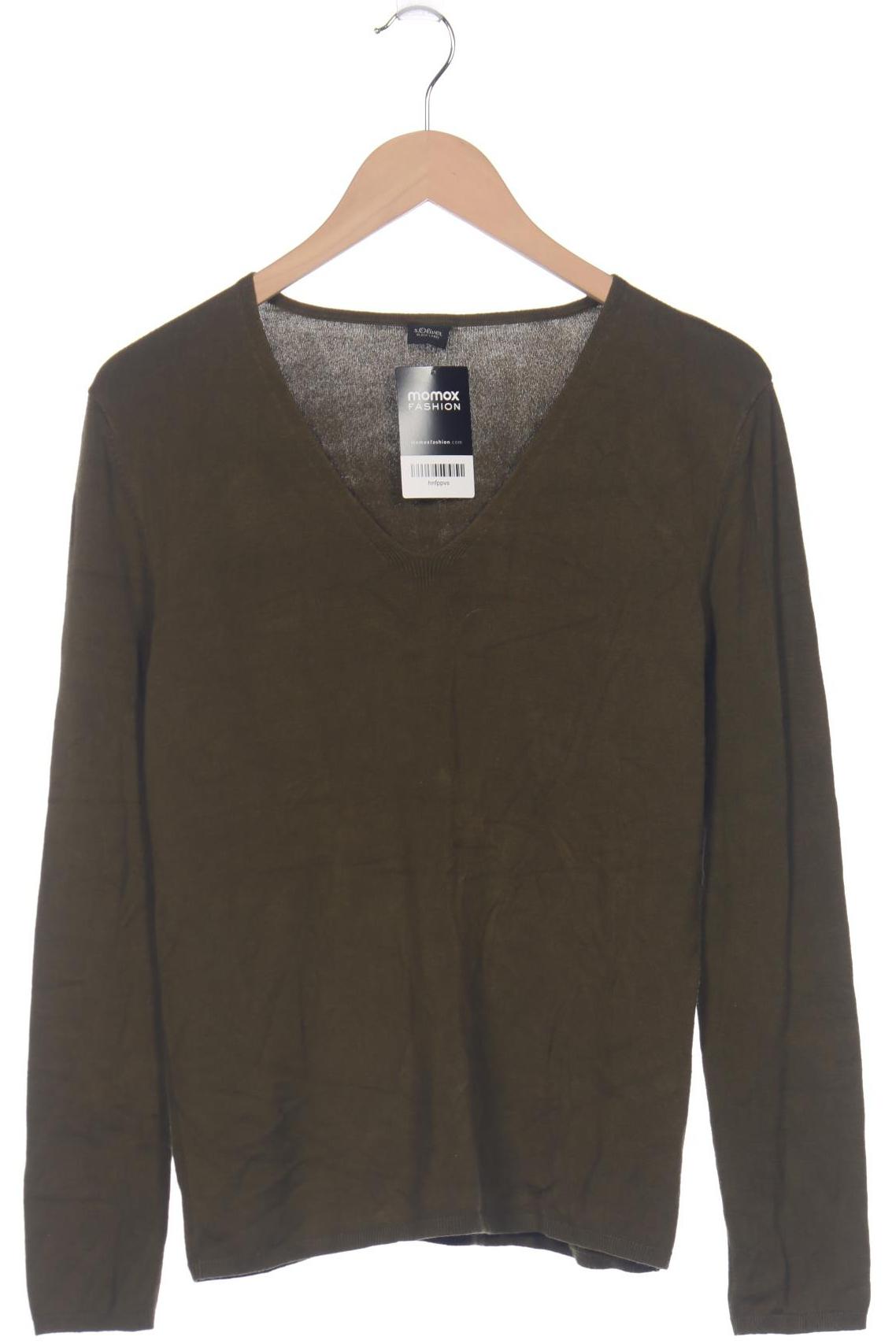 

s.Oliver Damen Pullover, grün, Gr. 42